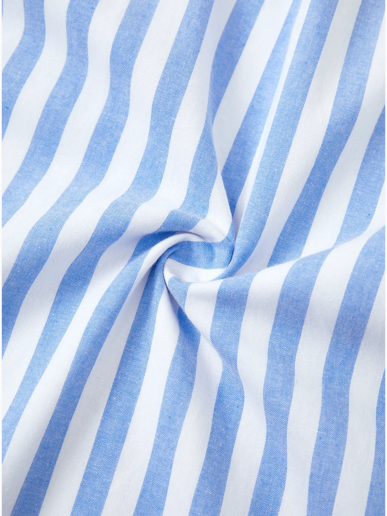Baby Girl - Blue & White Striped Matching Vacation Set - Off-Shoulder Shirred Dress or Casual Cruise Shirt - BLUEWHITE - image 16