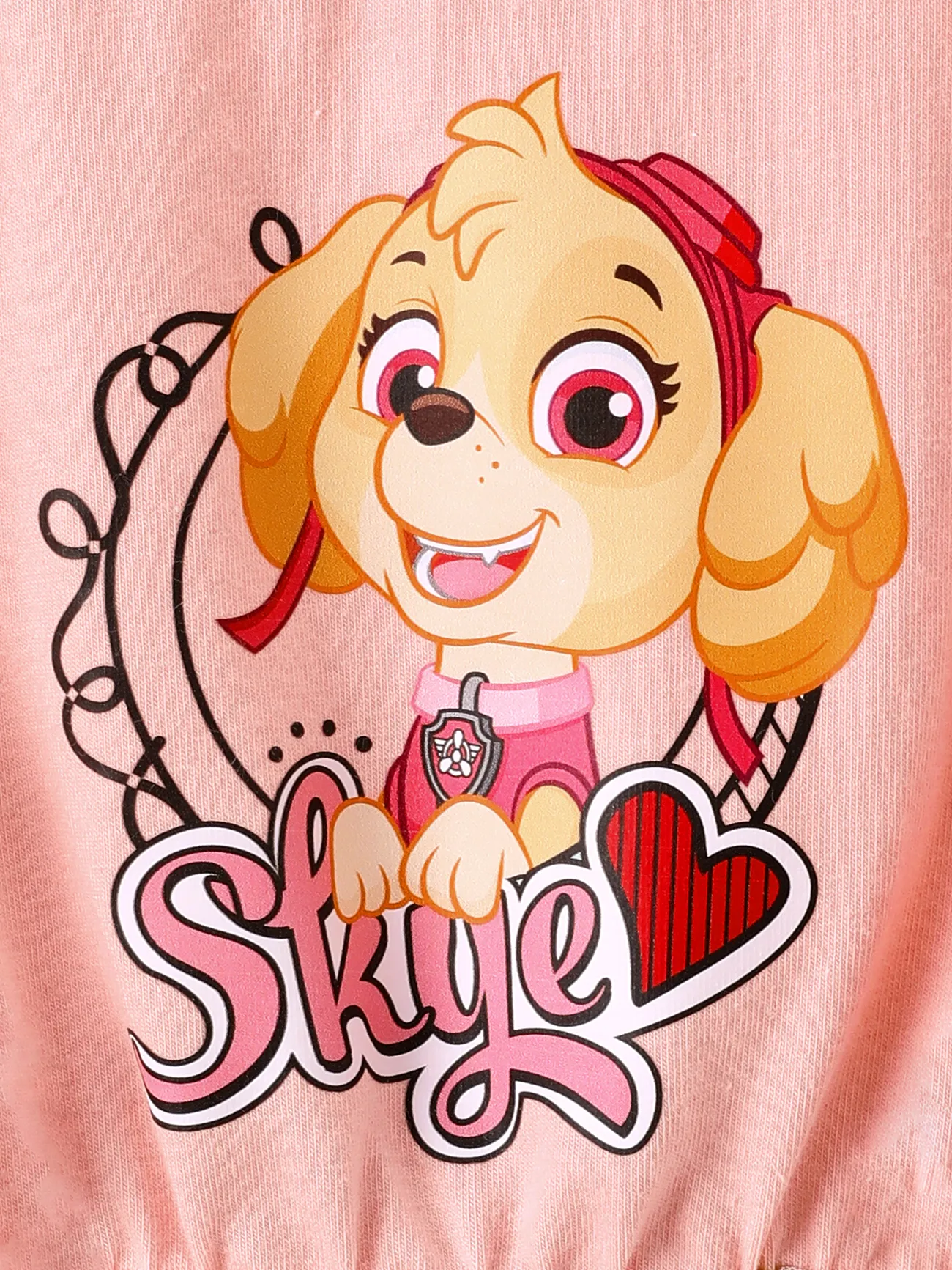 Helfer auf vier Pfoten IP Mädchen Rüschenrand Süß Hund Kleider rosa big image 1