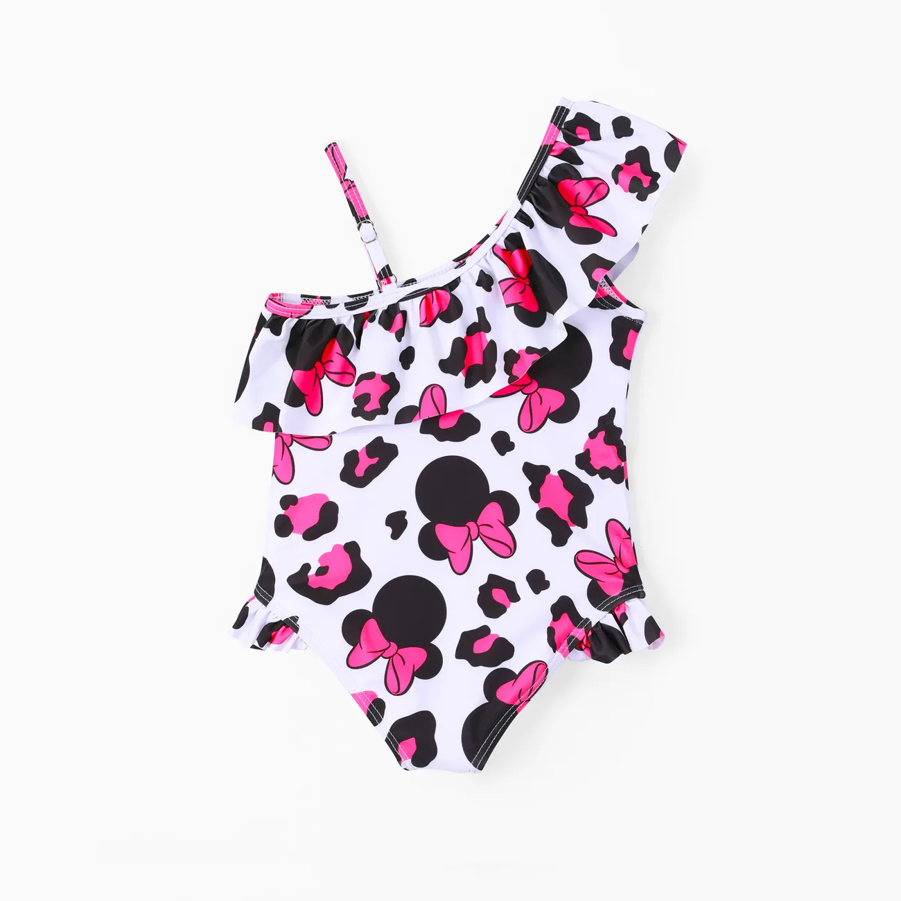 Disney Mickey and Friends Fille Épaule oblique Enfantin Maillots be bain roseo big image 1