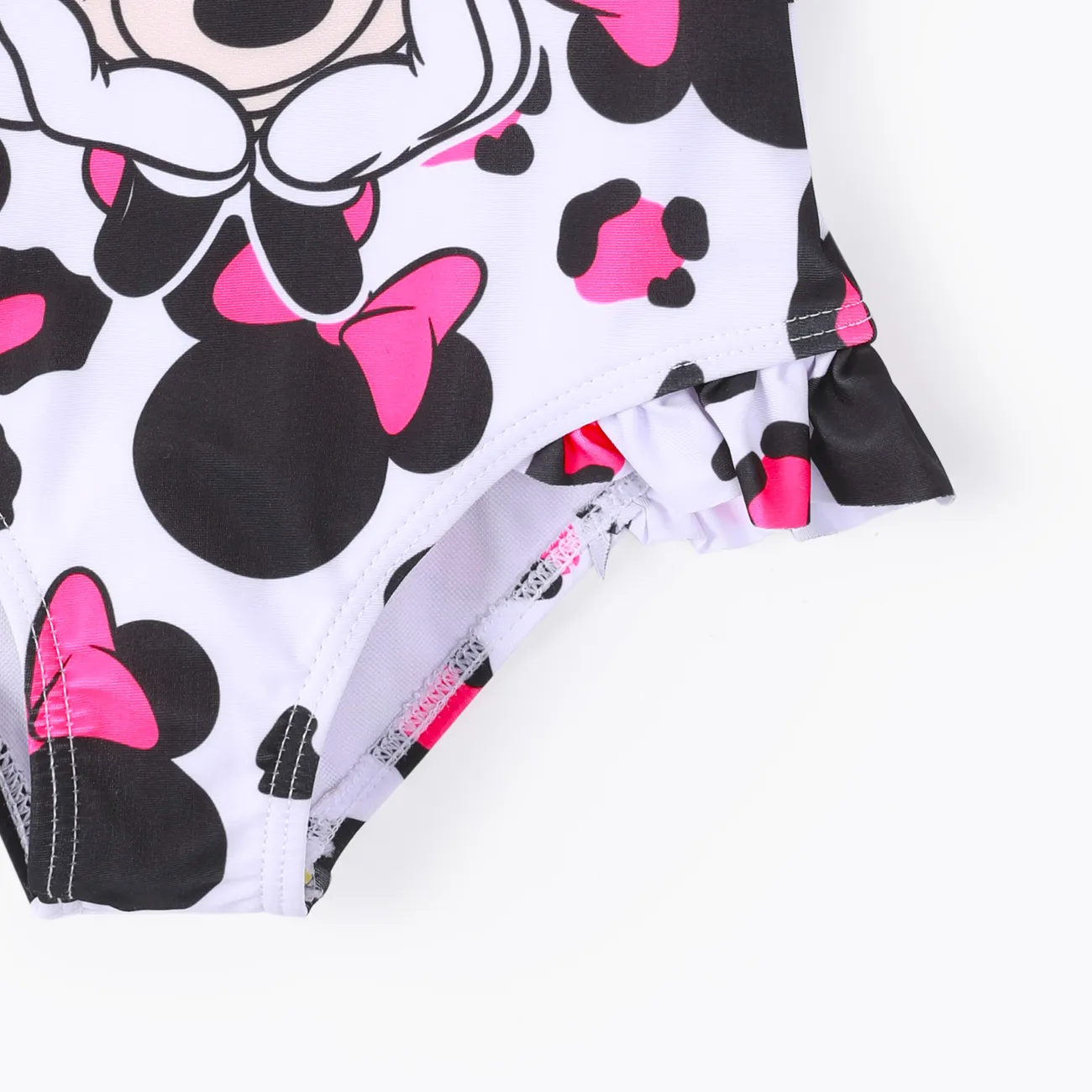 Disney Mickey and Friends Fille Épaule oblique Enfantin Maillots be bain roseo big image 1