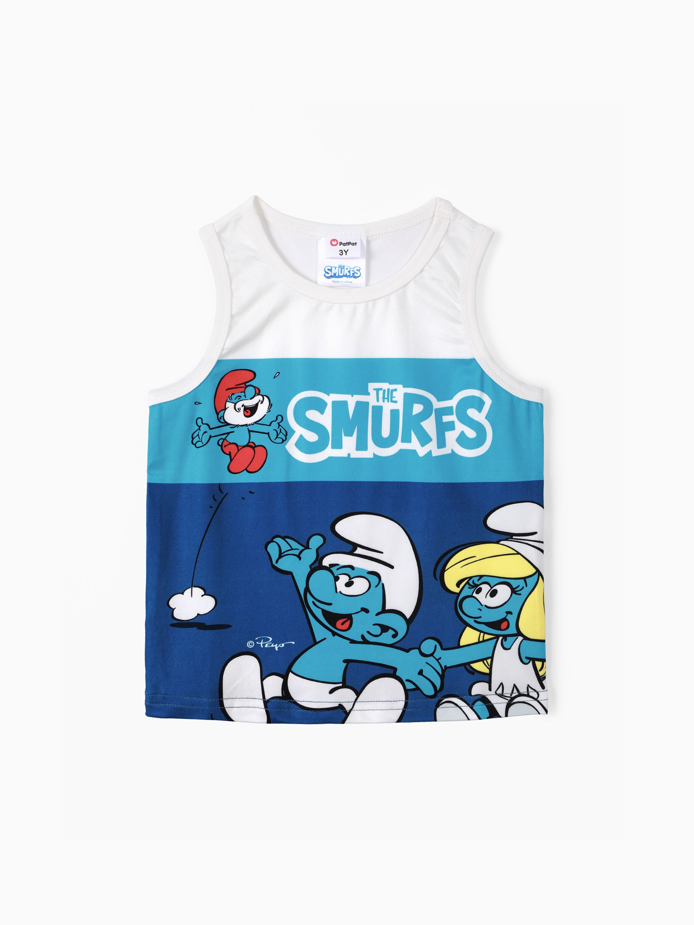

The Smurfs Toddler Boys 1pc Character Print Tank Top