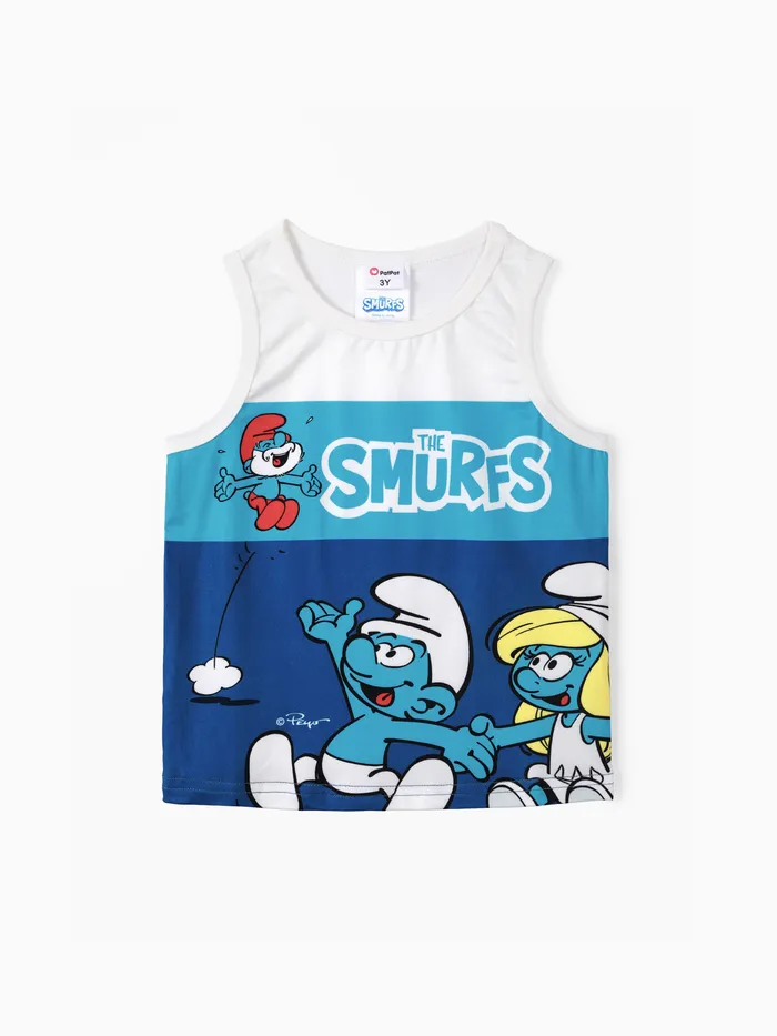 The Smurfs Toddler Boys 1pc Character Print Tank Top