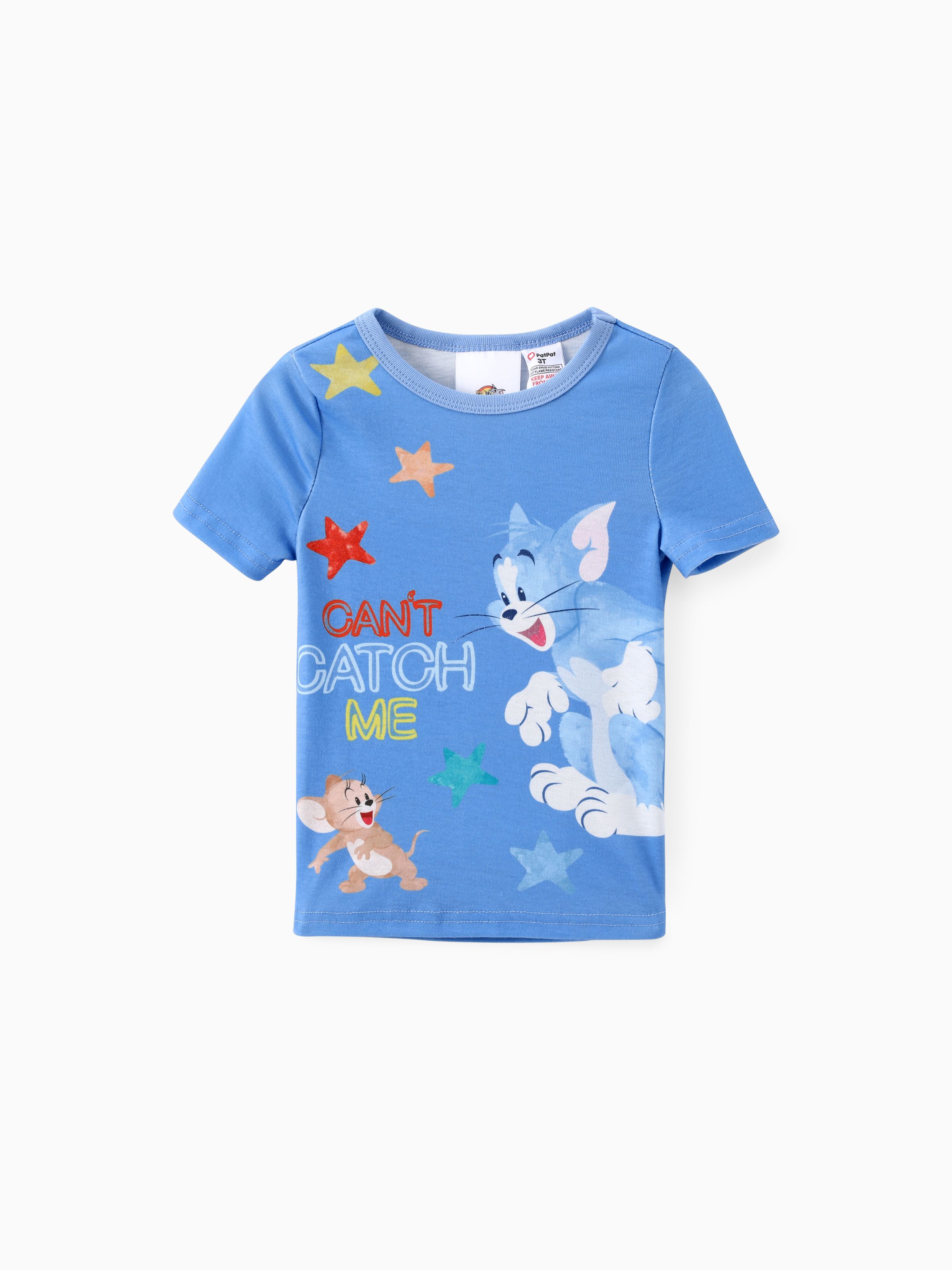Tom and Jerry Toddler Boys/Girls 2pcs Character Print Top