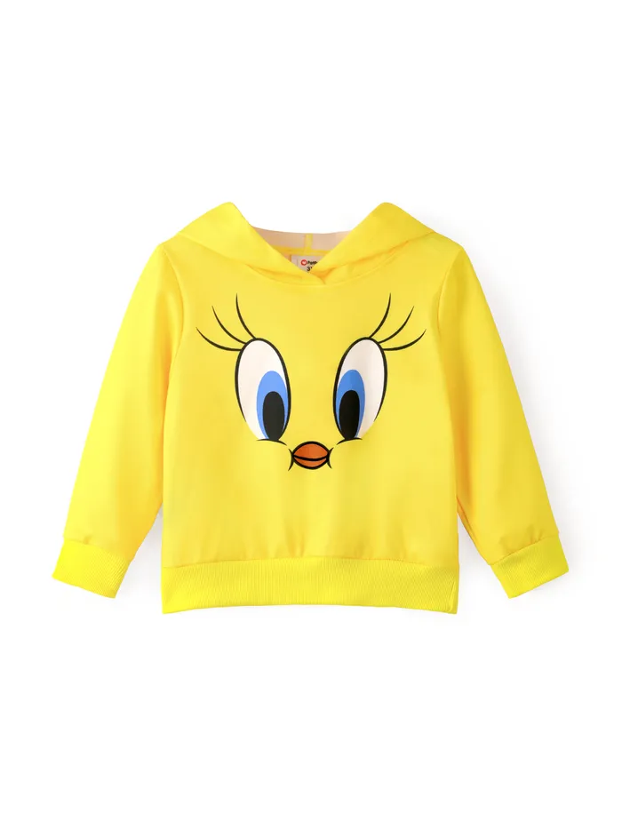 Looney Tunes Toddler/Kid Boys/Girls Character Print Long-sleeve Hooded Sweatshirt 