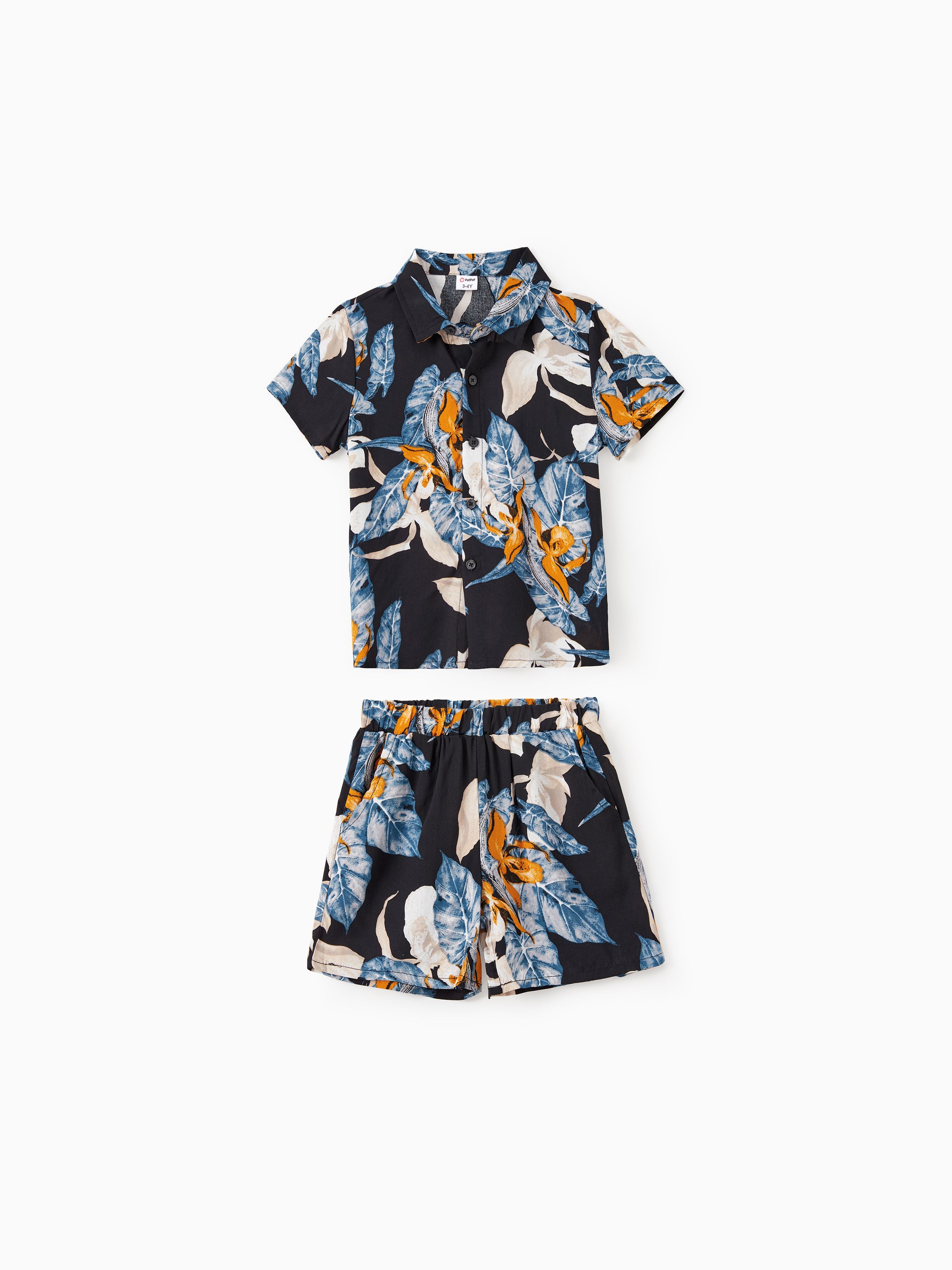 

Mommy and Me Black Floral A-Line Strap Dress or Co-ord Sets