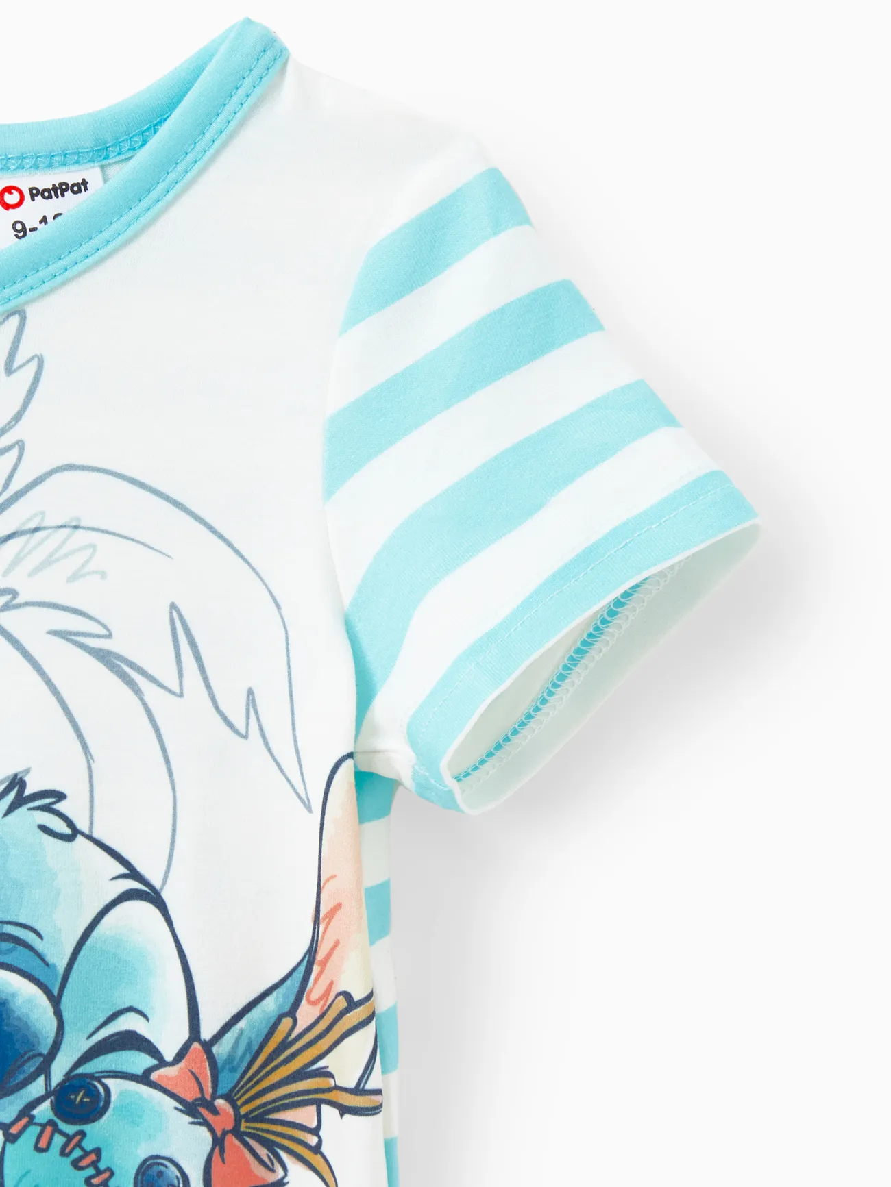 Baby - Disney Family Shirts - Stitch Tee/Dresses with Tropical Flower Gradient - MultiColour - image 14