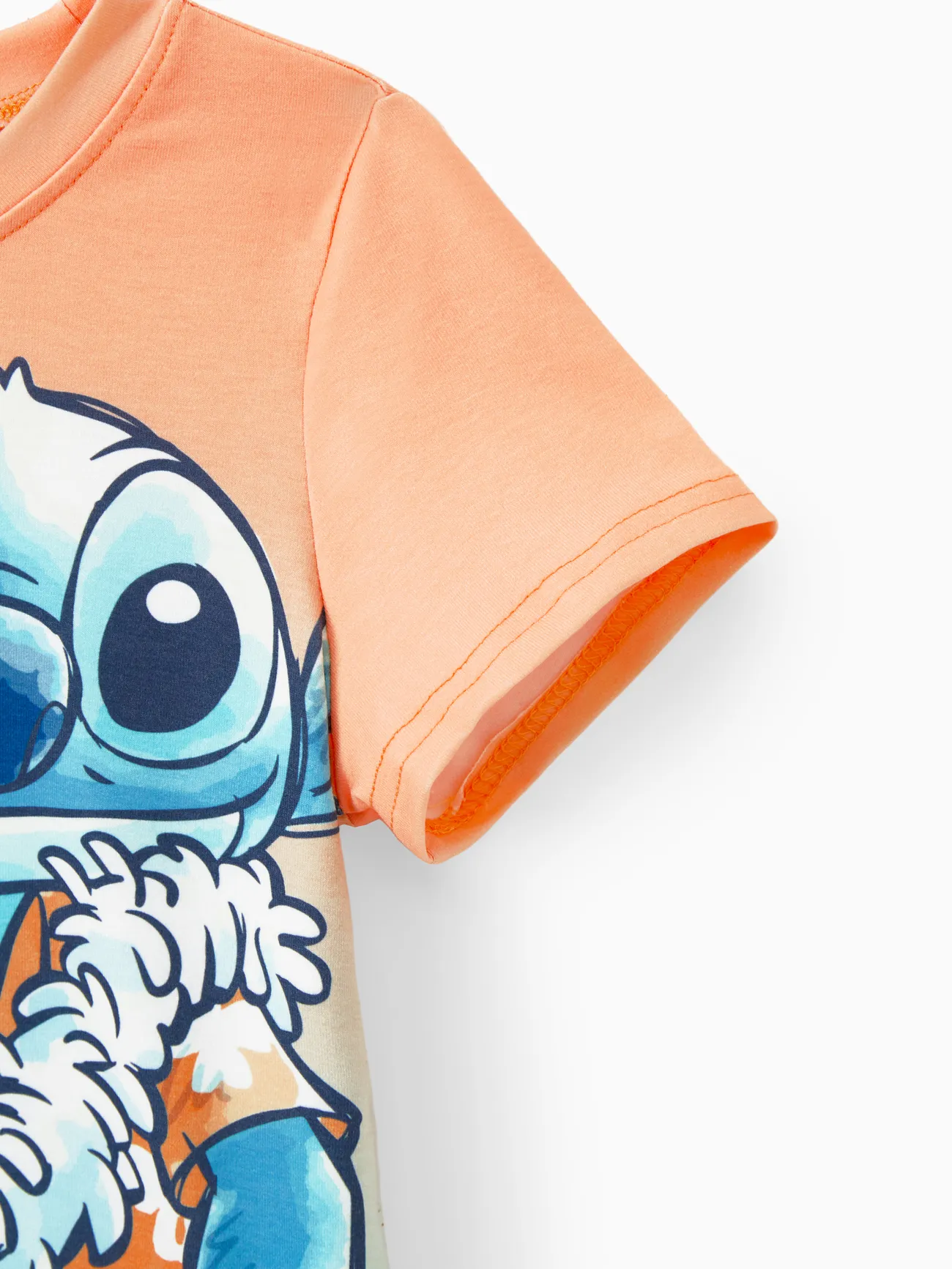 Boy - Disney Family Shirts - Stitch Tee/Dresses with Tropical Flower Gradient - MultiColour - image 20