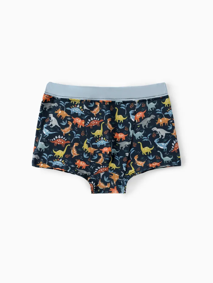 Toddler Boy Childlike Dino Print Underwear