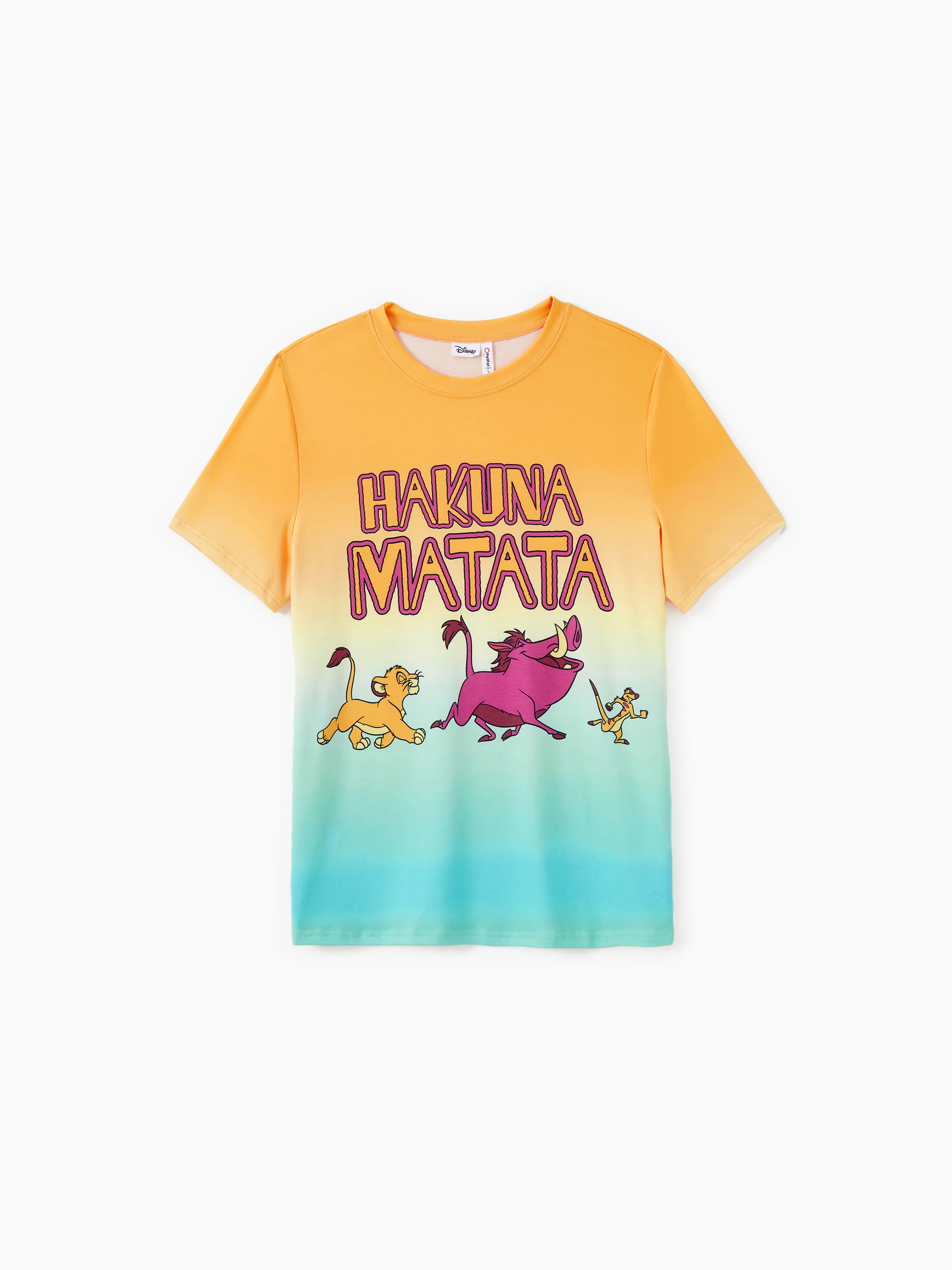 

Disney Lion King Family Matching Simba Naia™ Gradient Character Print Short Sleeve T-Shirt/Onesie