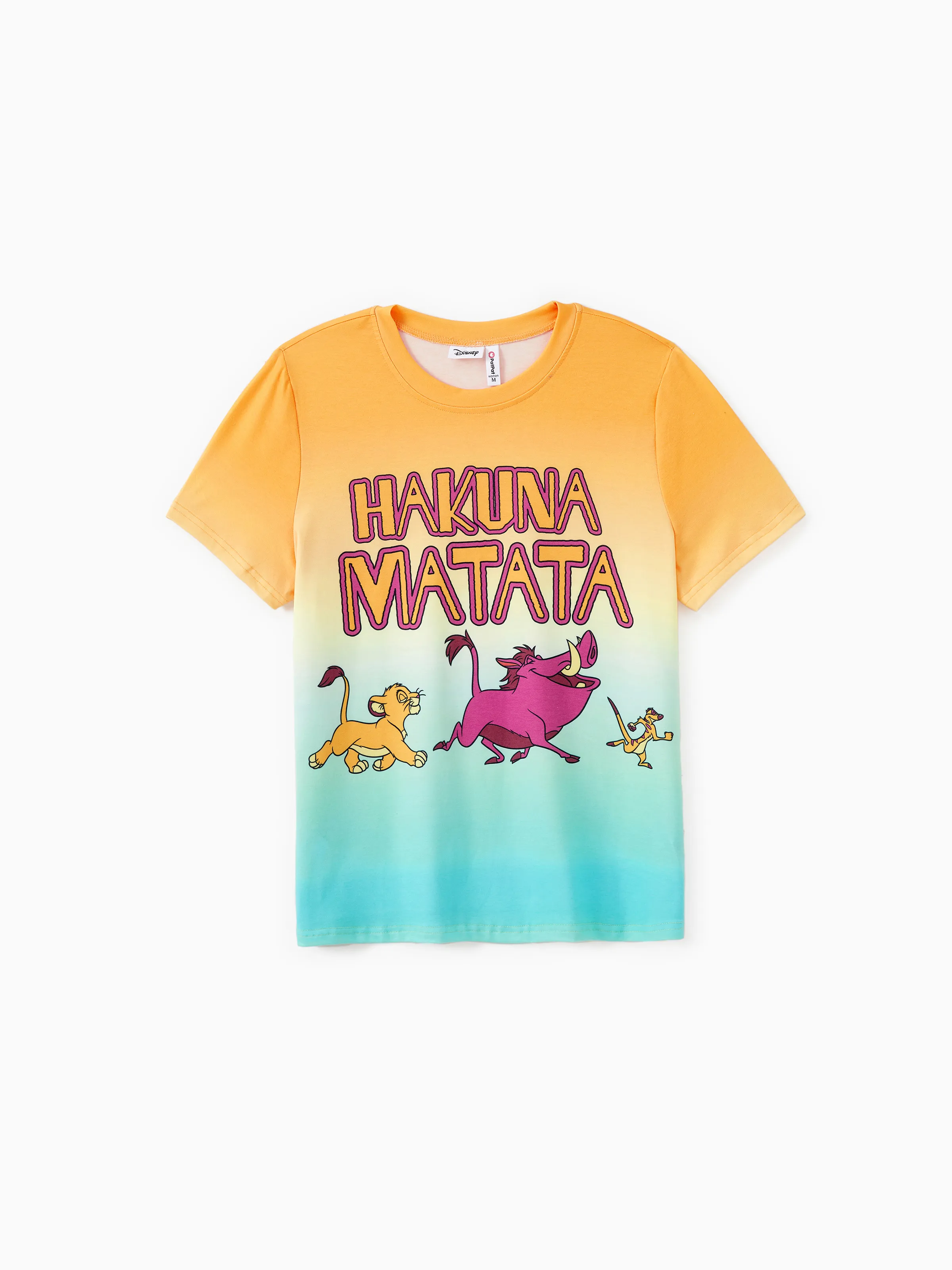 

Disney Lion King Family Matching Simba Naia™ Gradient Character Print Short Sleeve T-Shirt/Onesie