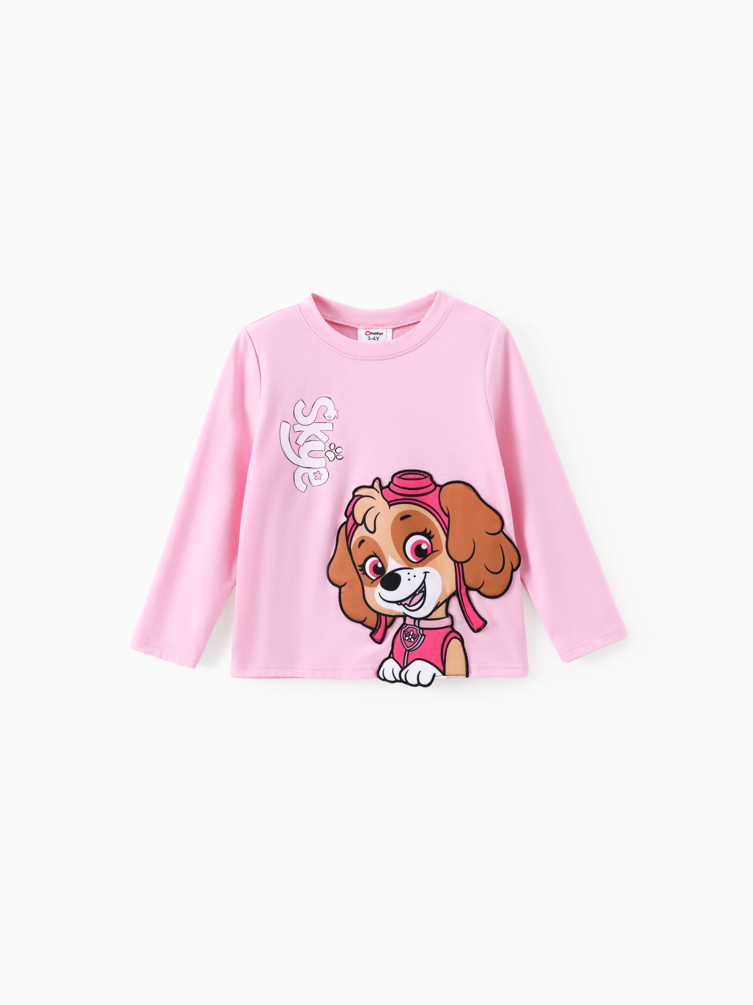 

Paw Patrol Toddler Unisex 1pc 3D Embroidery Character Print Sweatshirt