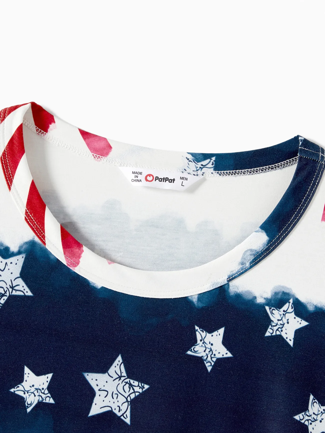 Men - Independence Day Family Matching Allover Star Print Naia™ Cami Dresses and T-shirts Sets - REDWHITE - image 19