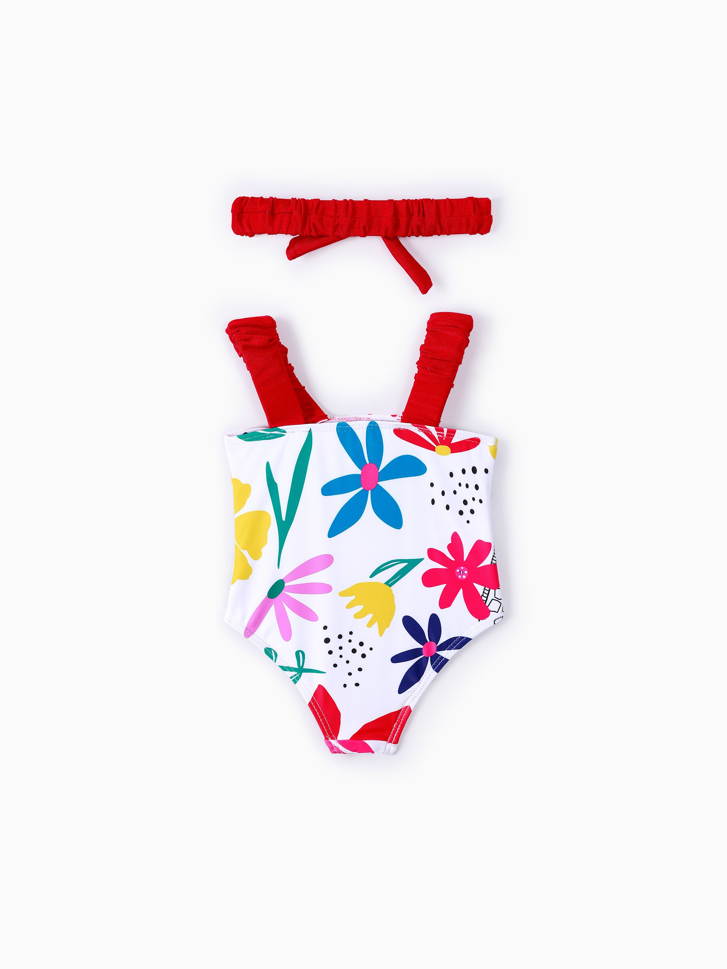 Swimsuit with matching headband on sale