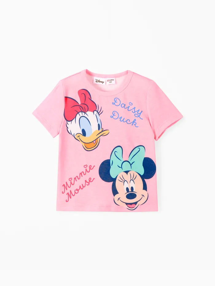 Disney Mickey e Amigos Toddler Girl Naia™ Personagem Print T-shirt
