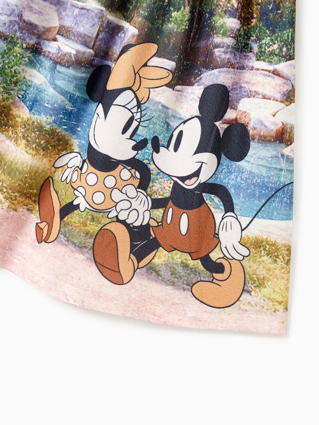 Disney Mickey and Friends Día de la Madre Looks familiares Manga corta Conjuntos combinados para familia Conjuntos Negro big image 1