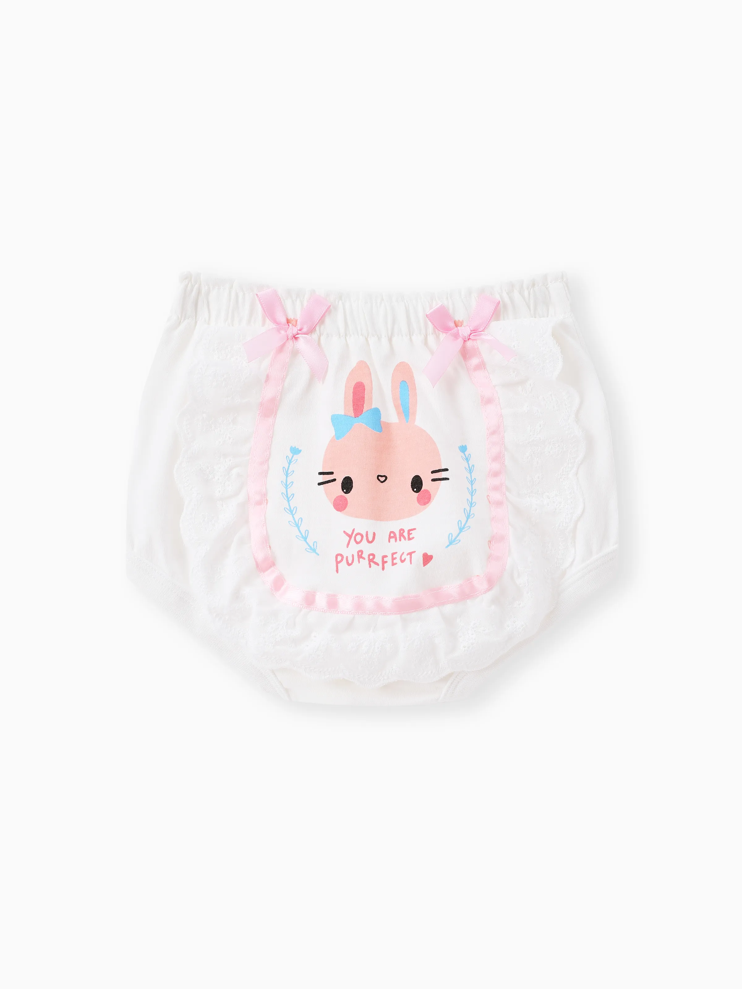 

Baby/Toddler Girl Sweet 3D Animal Pattern Underwear Set