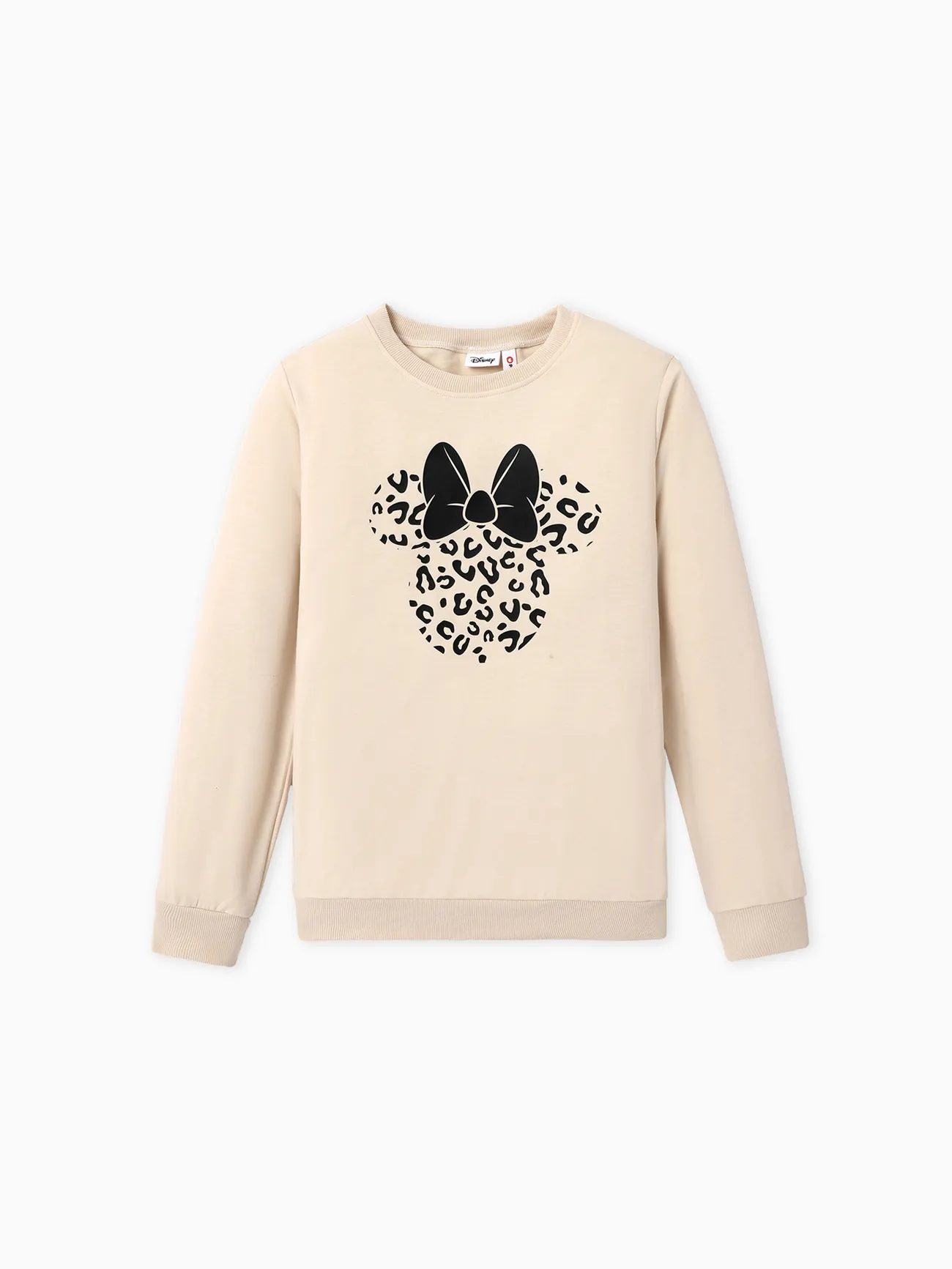 

Disney Mickey and Friends Mommy and Me Character Leopard Print Long-sleeve Sweatshirt