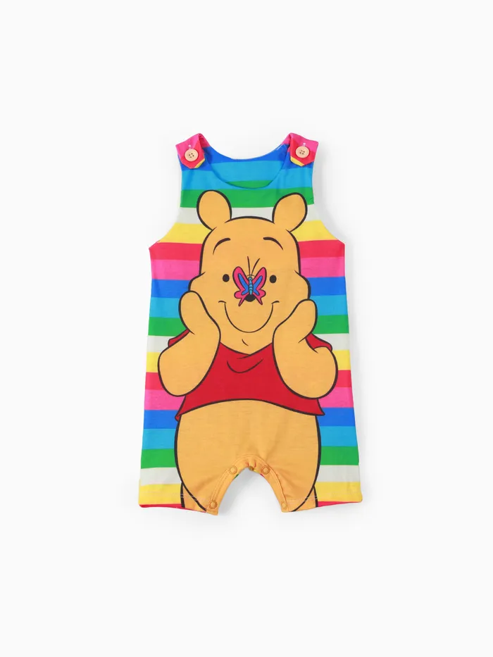 Disney Winnie the Pooh 1pc Naia™ Bebé Niños/Niñas Rompelo Arcoíris

