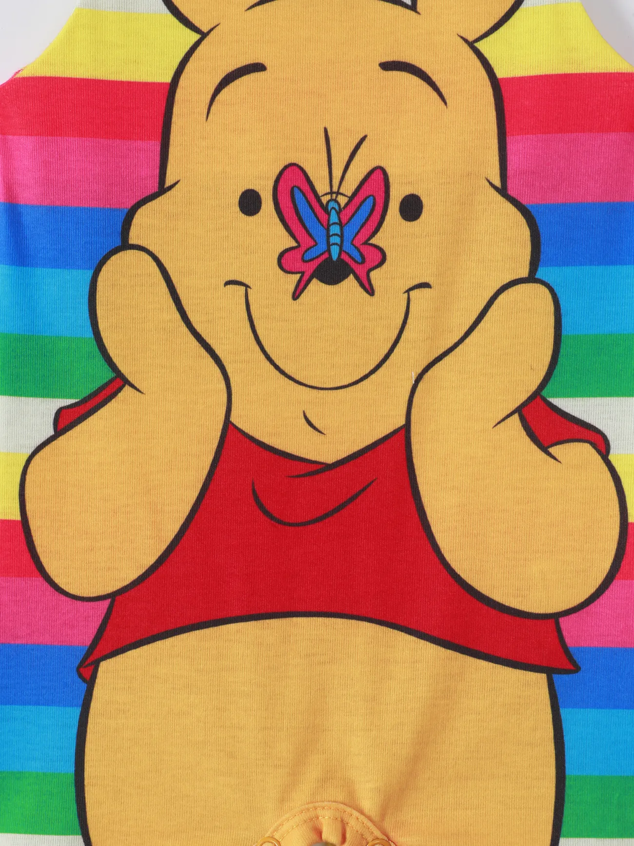 Disney Winnie the Pooh 1pc Naia™ Baby Boys/Girls Rainbow Romper

 Multi-color big image 1
