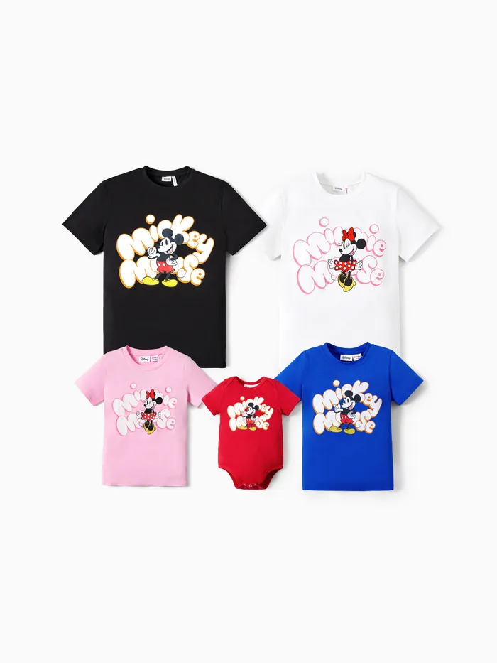 Disney Mickey and Friends Family Matching Character Print T-shirt/Jumpsuit