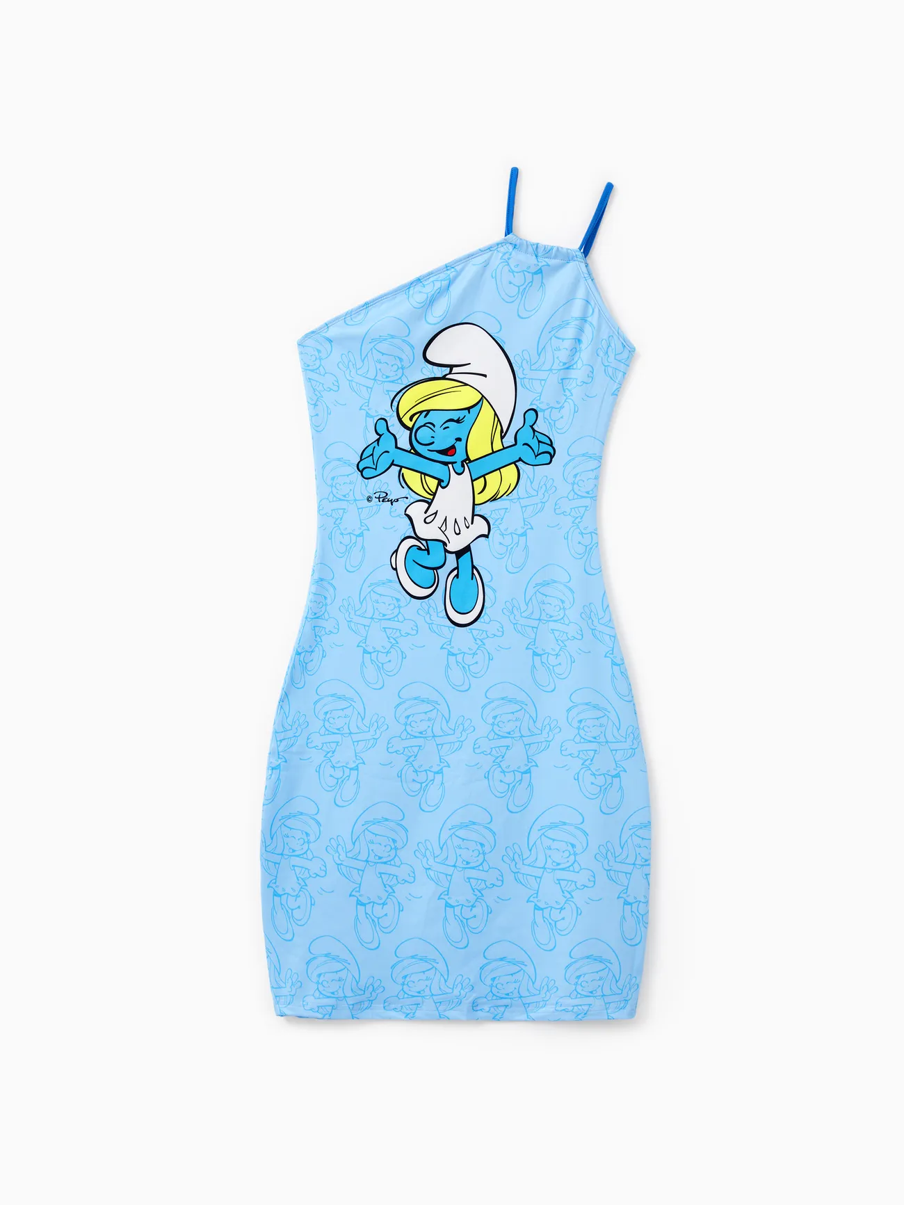 

The Smurfs Family Matching Character Print Onesie/Sleevelss Dress/Tee