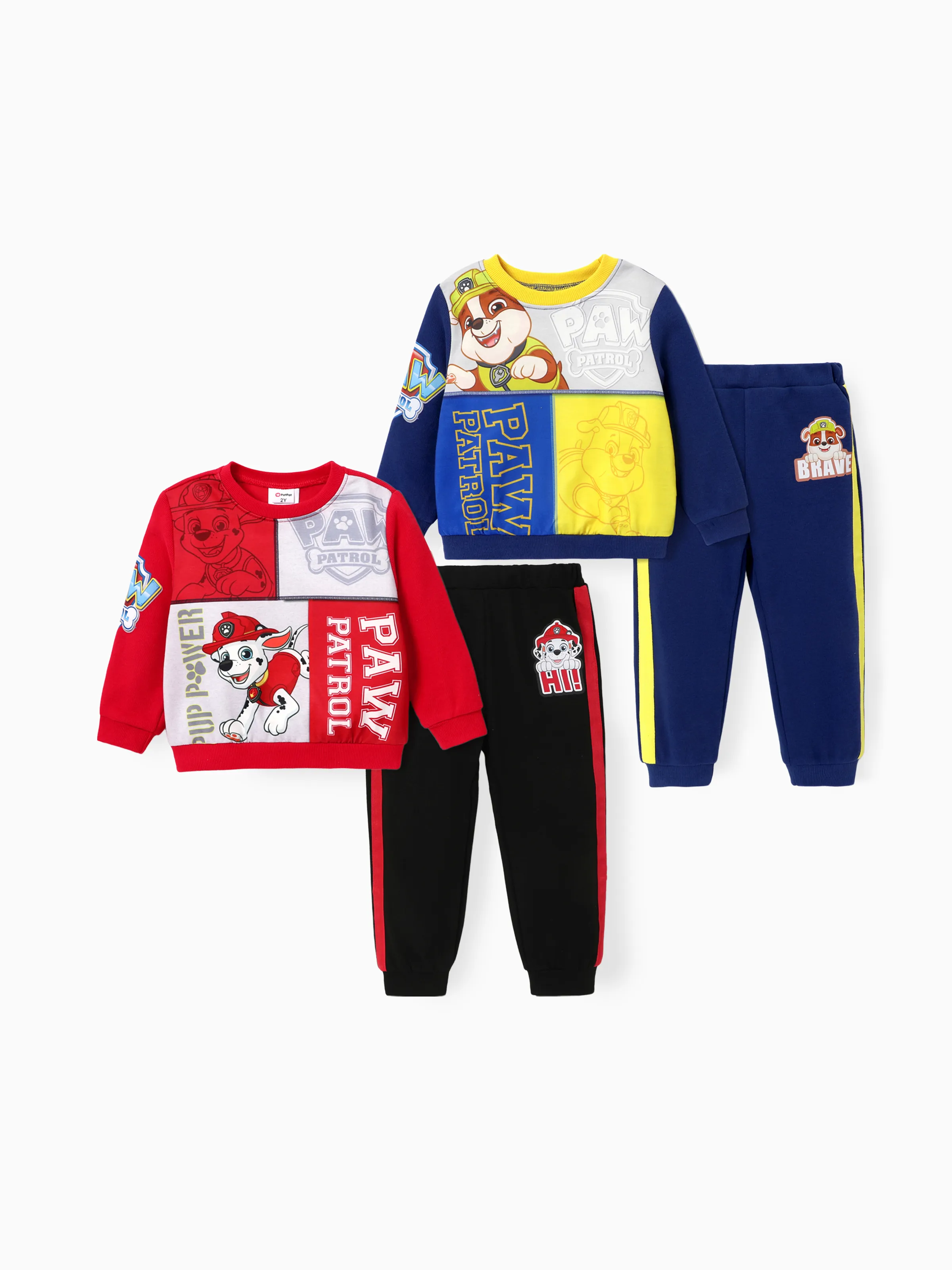 PAW Patrol Toddler Boy 1 pc Marshall/Rubble Top or Pants