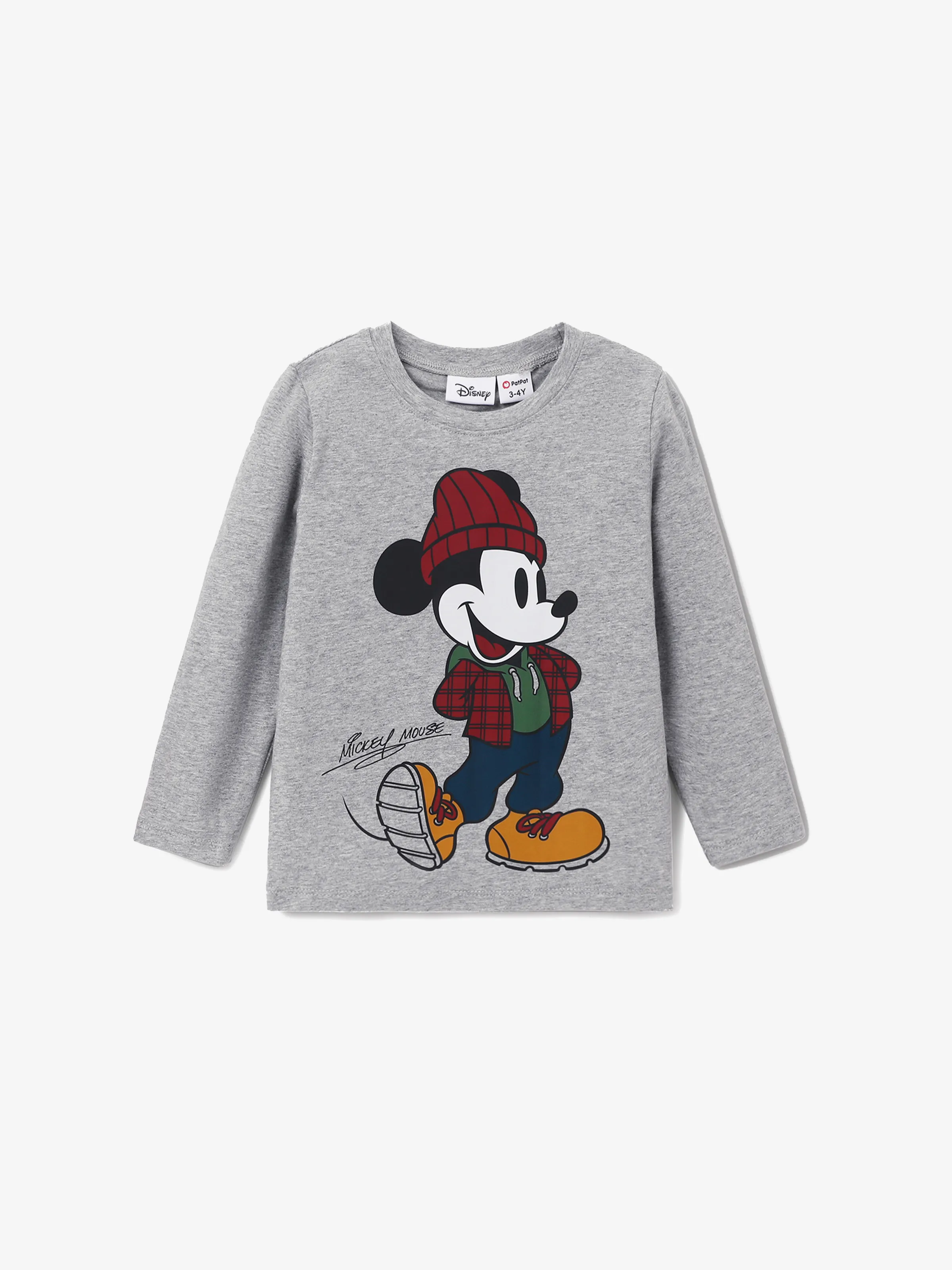 

Disney Mickey and Friends Toddler Boy Cotton Character Pattern 1 Pop-up Ears Jacket or 1 Long-sleeve Top or Pants