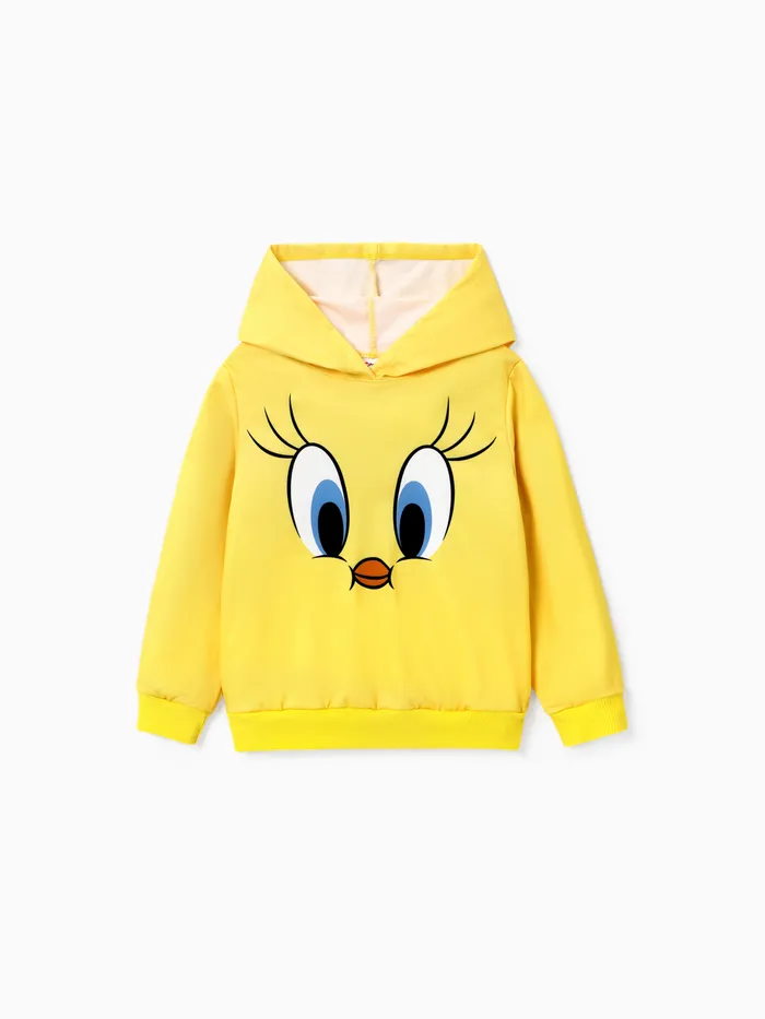 Looney Tunes Jungen/Mädchen Character Expression Kapuzen-Sweatshirt 