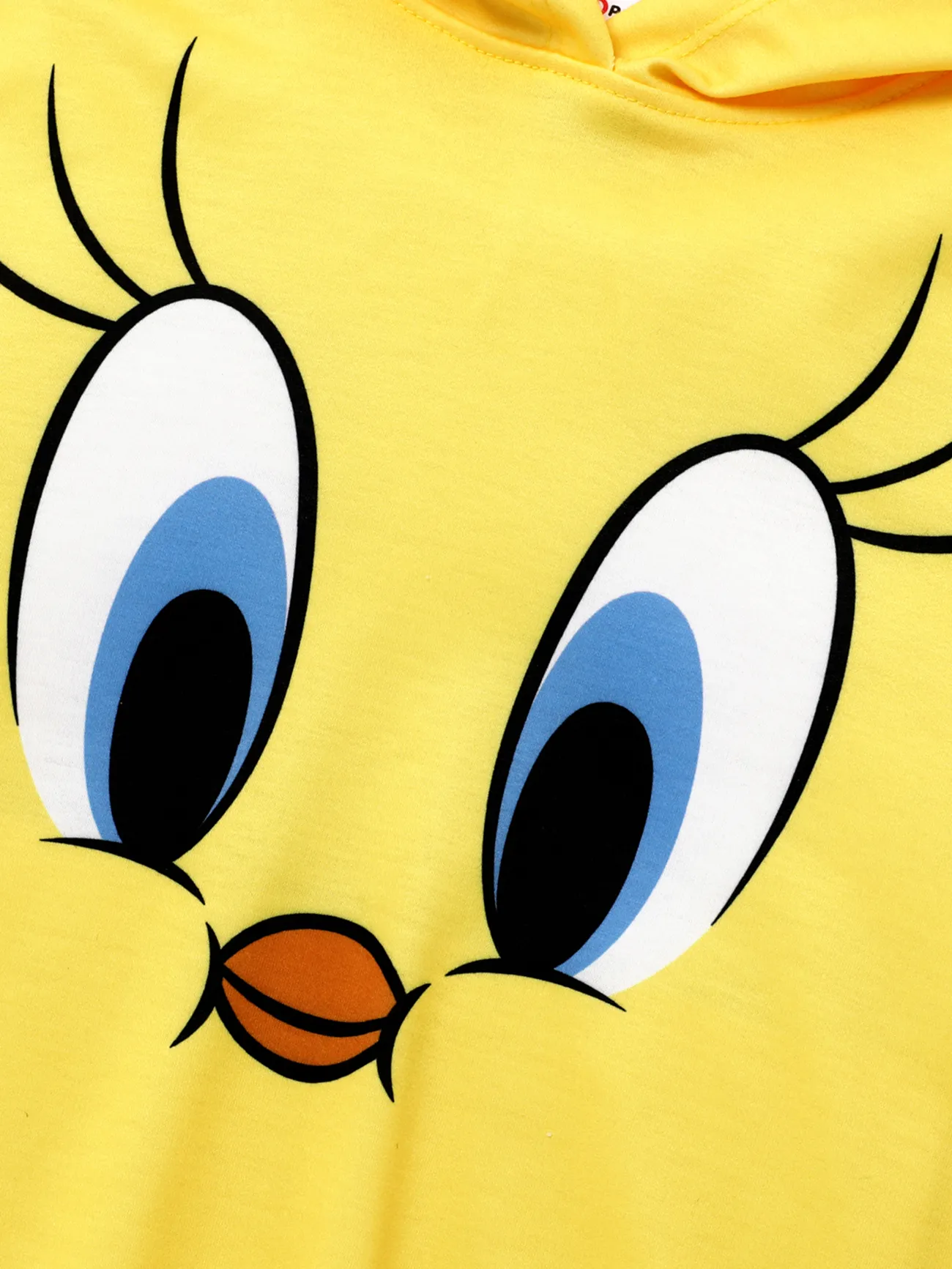 Looney Tunes Unissexo Com capuz Infantil Sweatshirt Amarelo big image 1