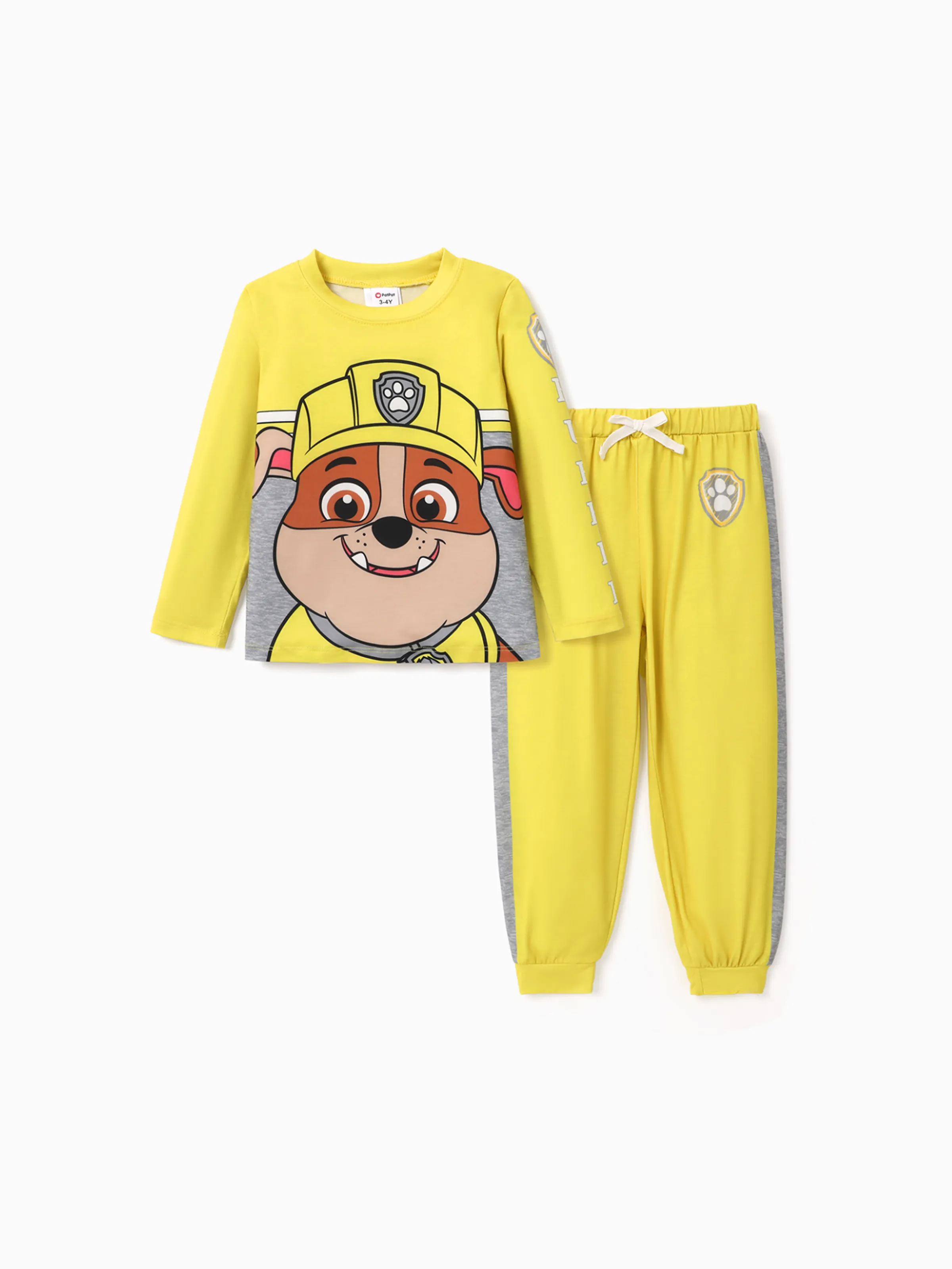 

PAW Patrol Toddler Boy/Girl 2-Piece Chase/Marshall/Skye/Rubble/Everest Cartoon Print Top and Pants Set