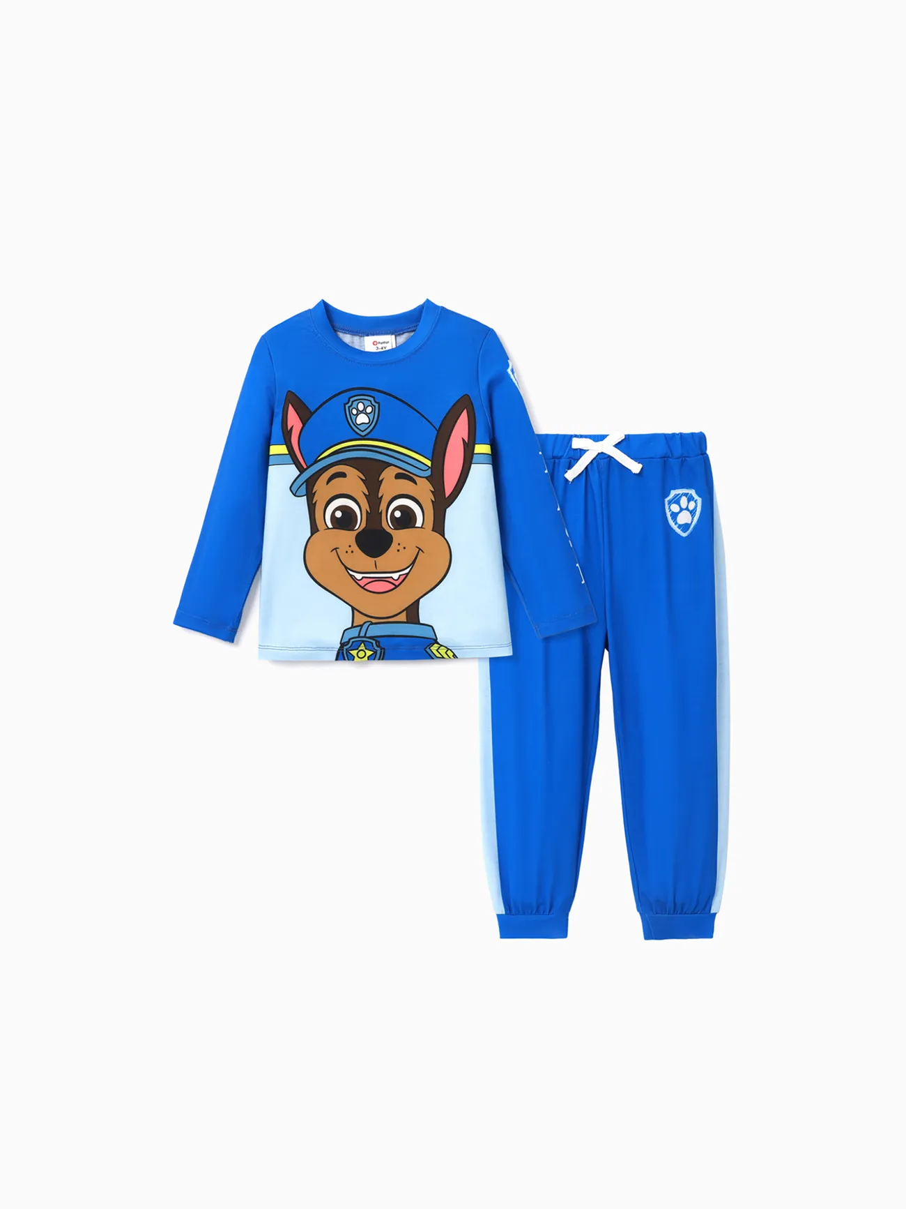 PAW Patrol Toddler Boy/Girl 2-Piece Chase/Marshall/Skye/Rubble/Everest Cartoon Print Top and Pants Set