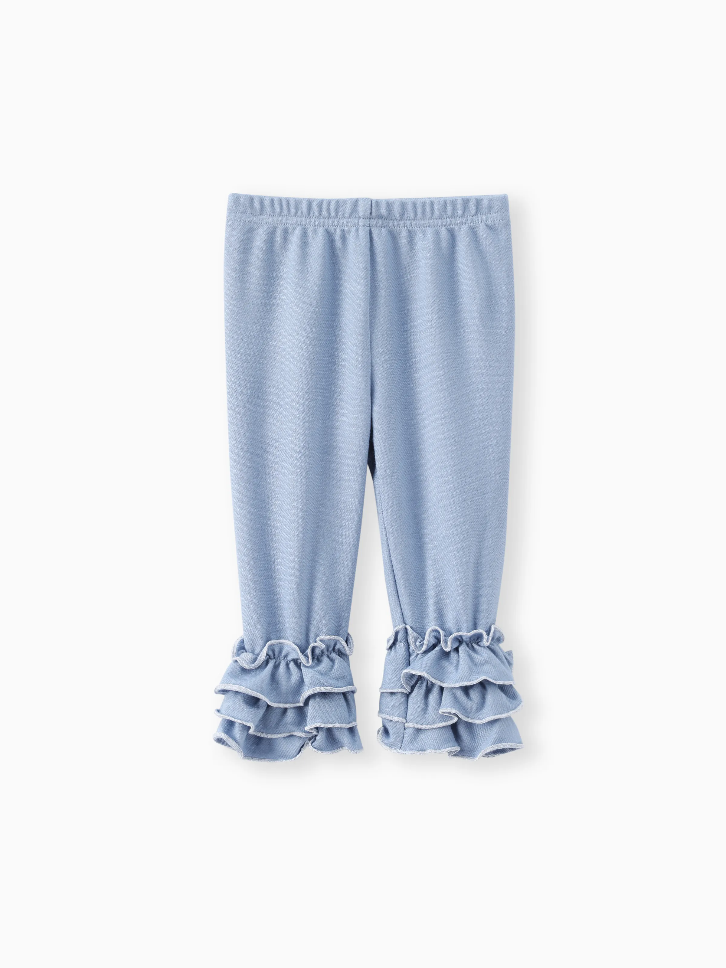 

Baby Girl Cotton Ruffled Leggings