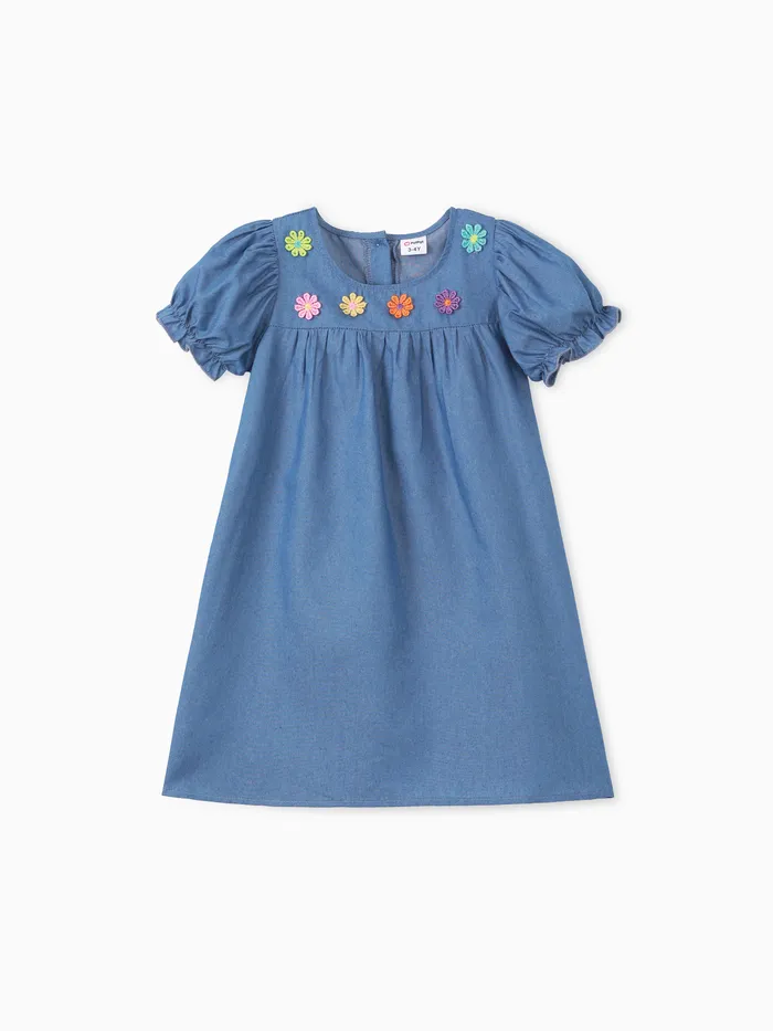 Vestido Para Criança Pequena Criança Pequena Menina Floral