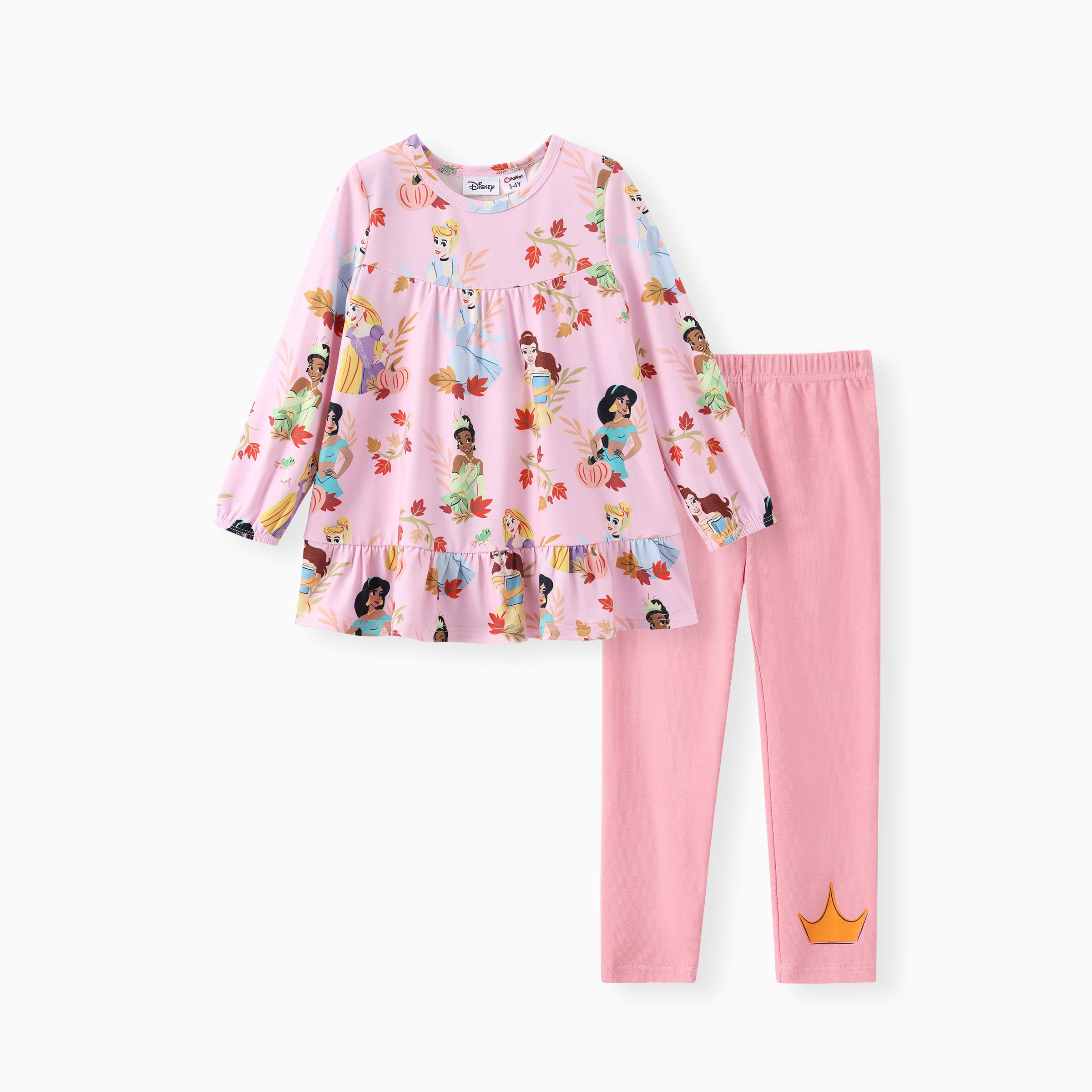 

Disney Princess Toddler Girl Naia™ 2pcs Character Print Long-sleeve Top And Pants Set