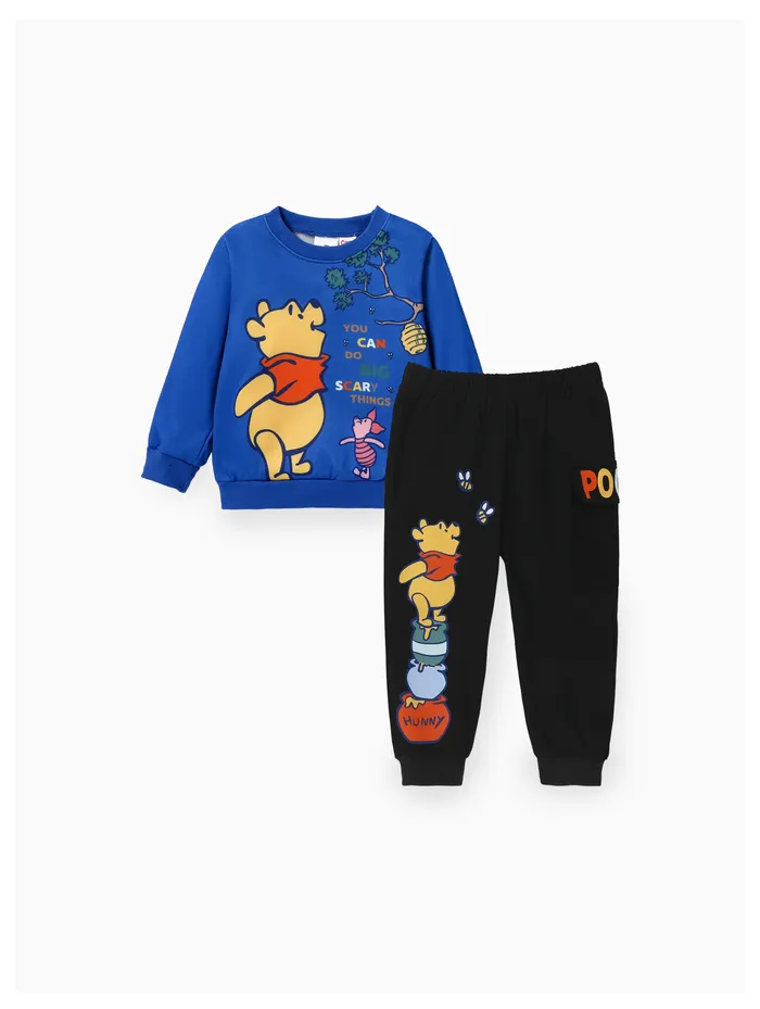 Disney Winnie the Pooh Posicionamento Sweatshirt estampado ou calça 