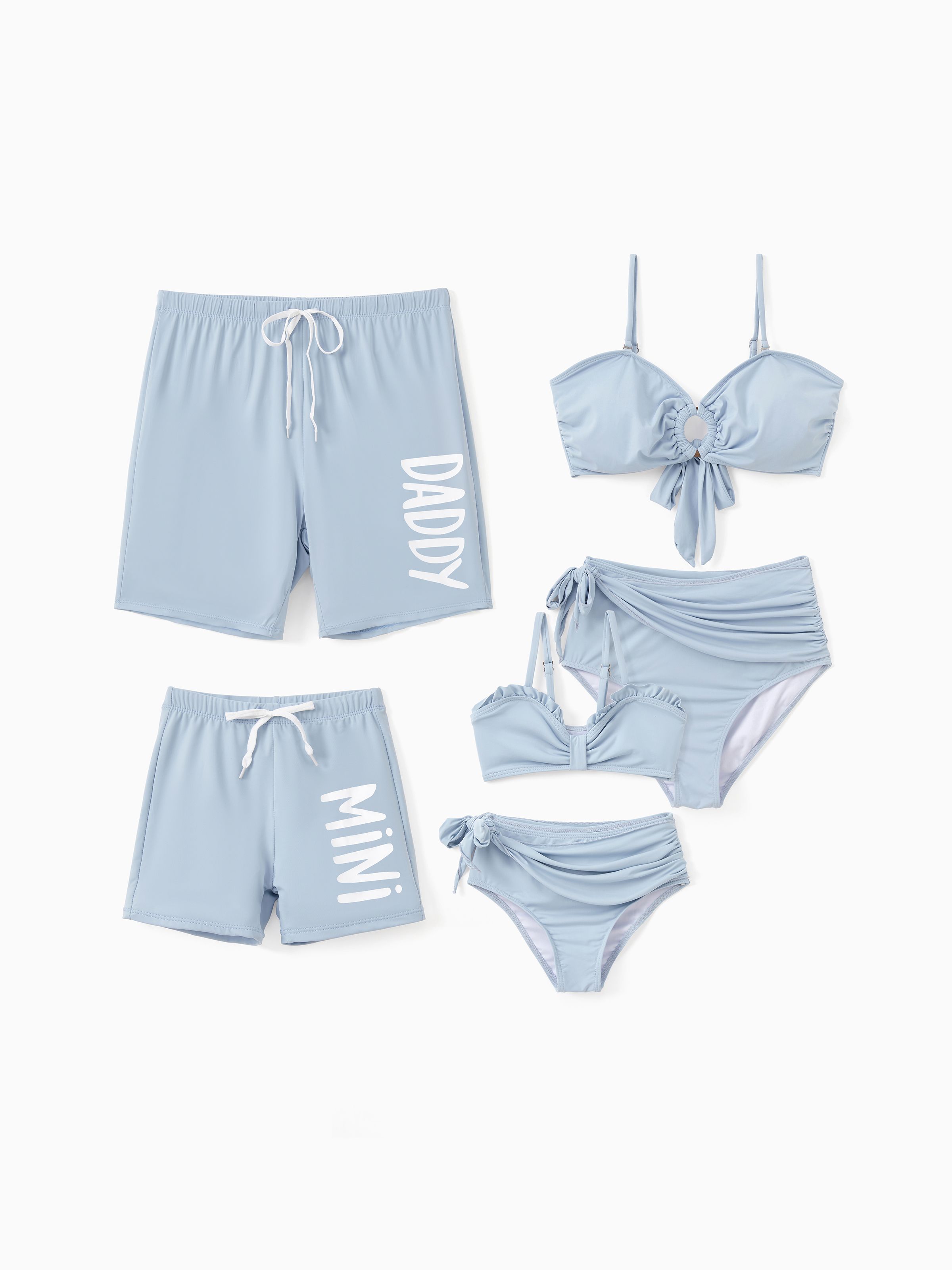 Matching swimsuits and trunks online