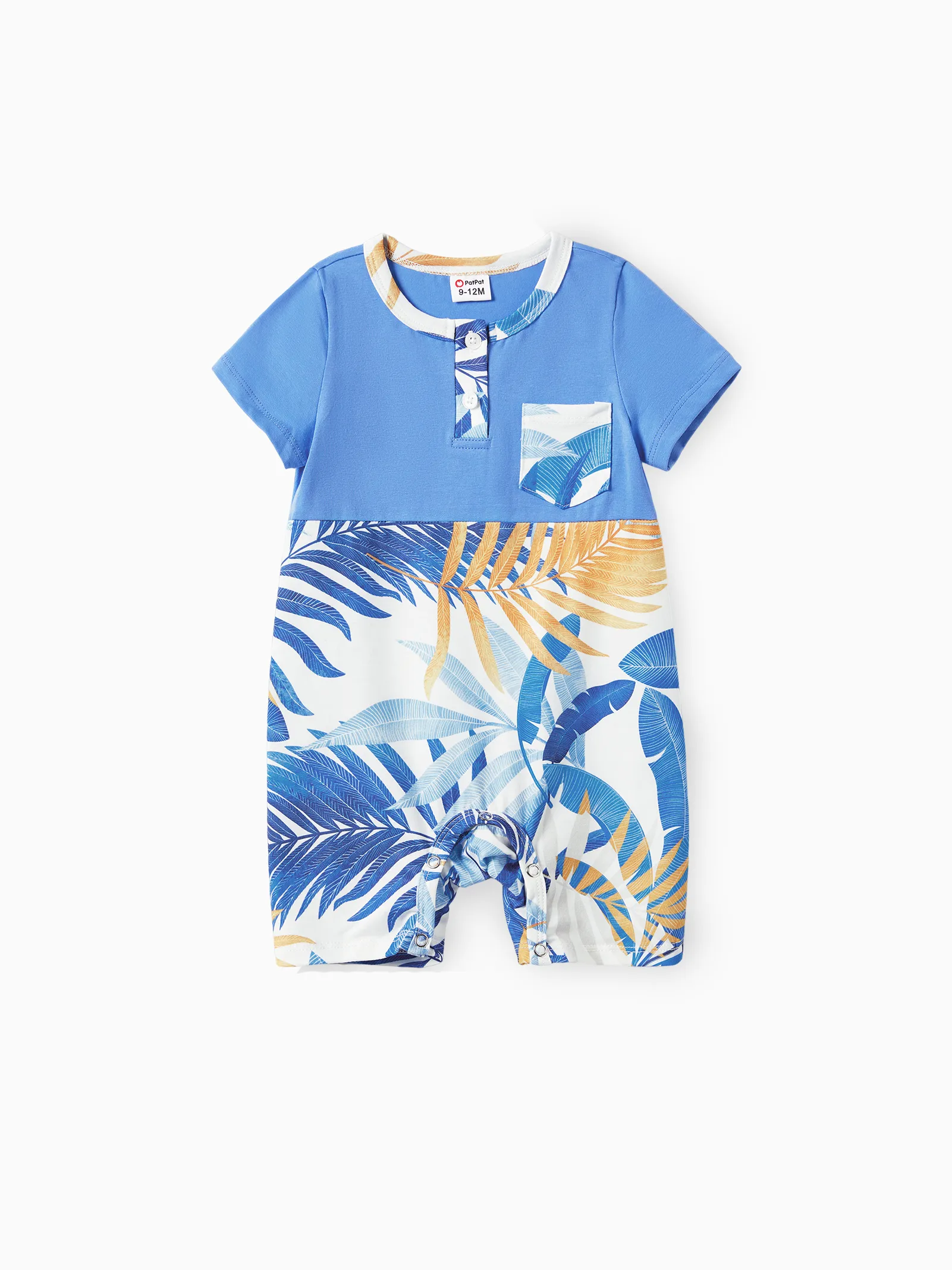 

Family Matching Colorblock Tee and Floral Wrap Front Concealed Button Strap Dress Sets