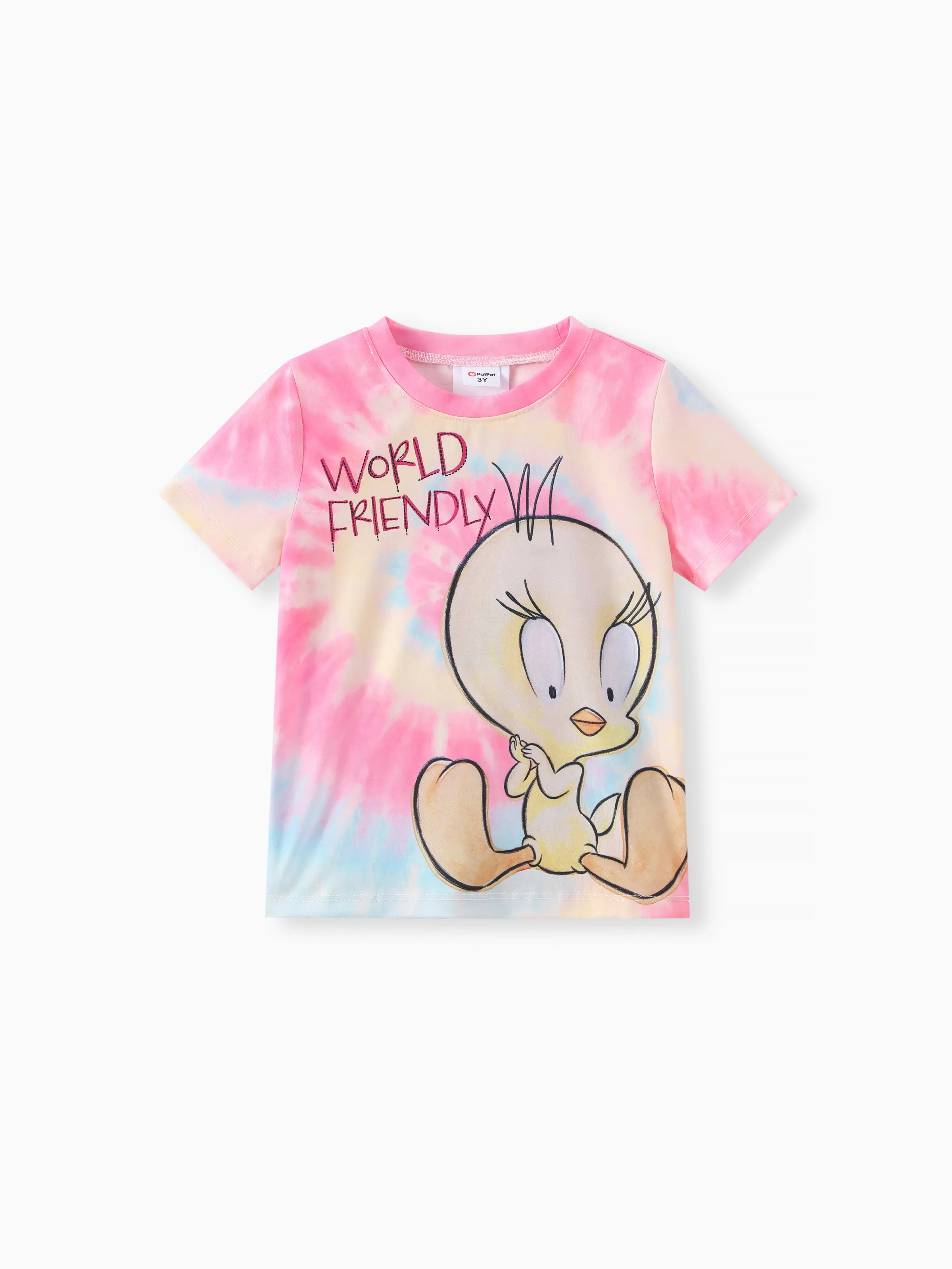 

Looney Tunes 1pc Toddler Boys/Girls Character Tie-Dye Print T-shirt