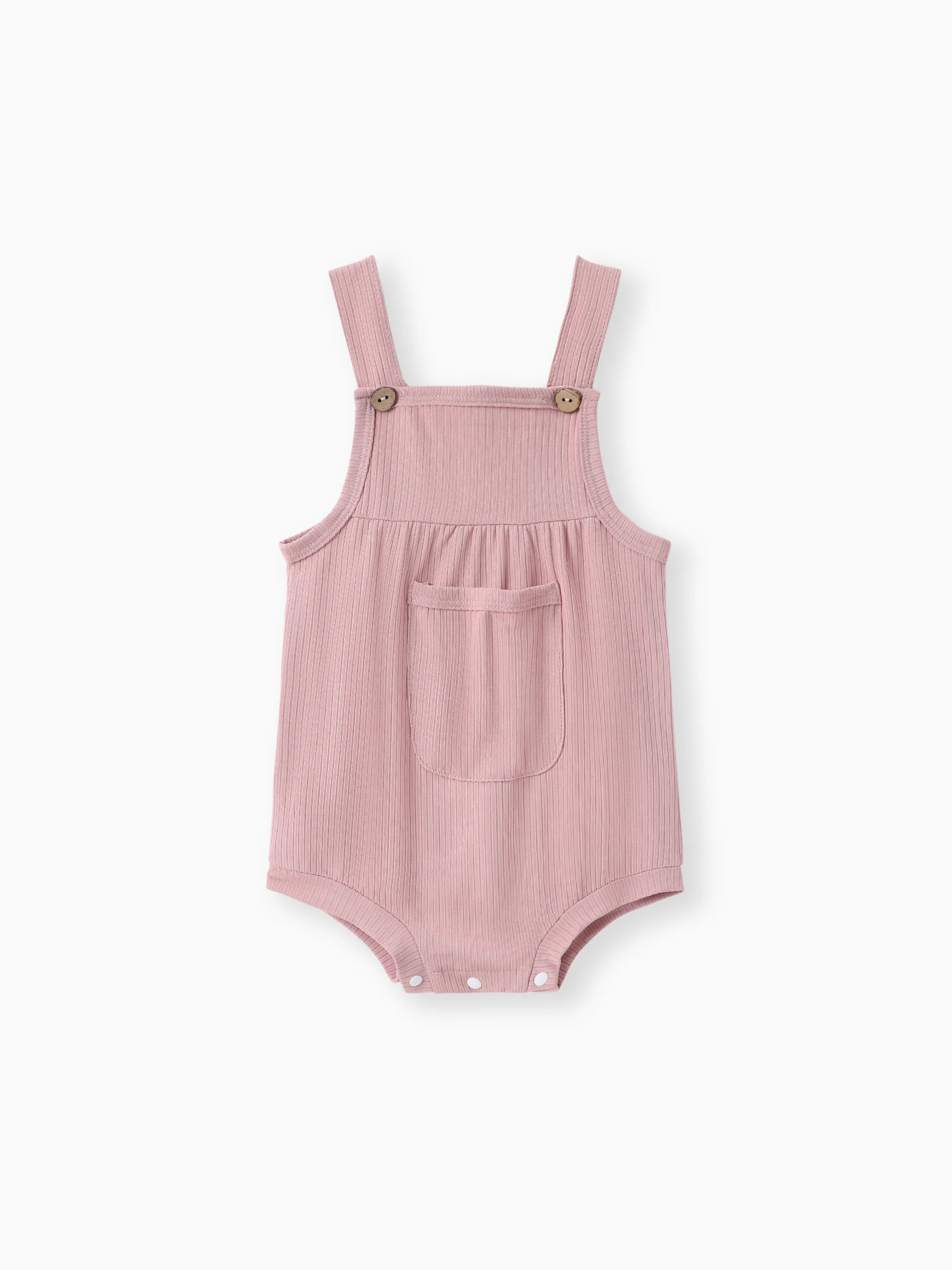 

Baby Boy/Girl Soft Patch Pocket Romper