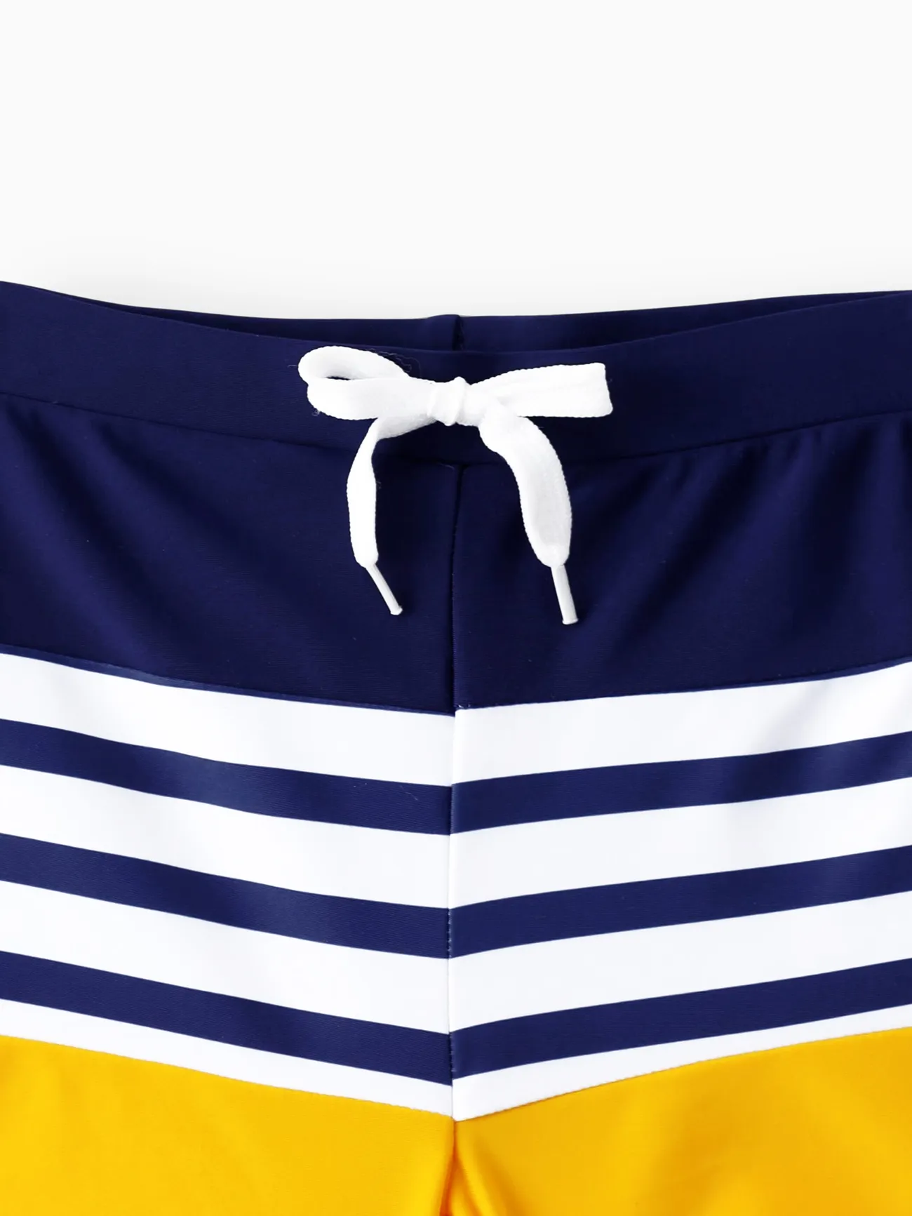 Boy - Matching Family Swimsuits (Stripe & Colorblock) - One Piece Swimsuit or Swim Trunks Shorts - ColorBlock - image 14