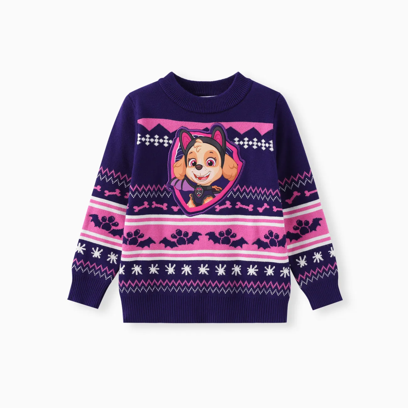 PAW Patrol Toddler Girl/Boy 1pc Skye Chase Halloween Sweater