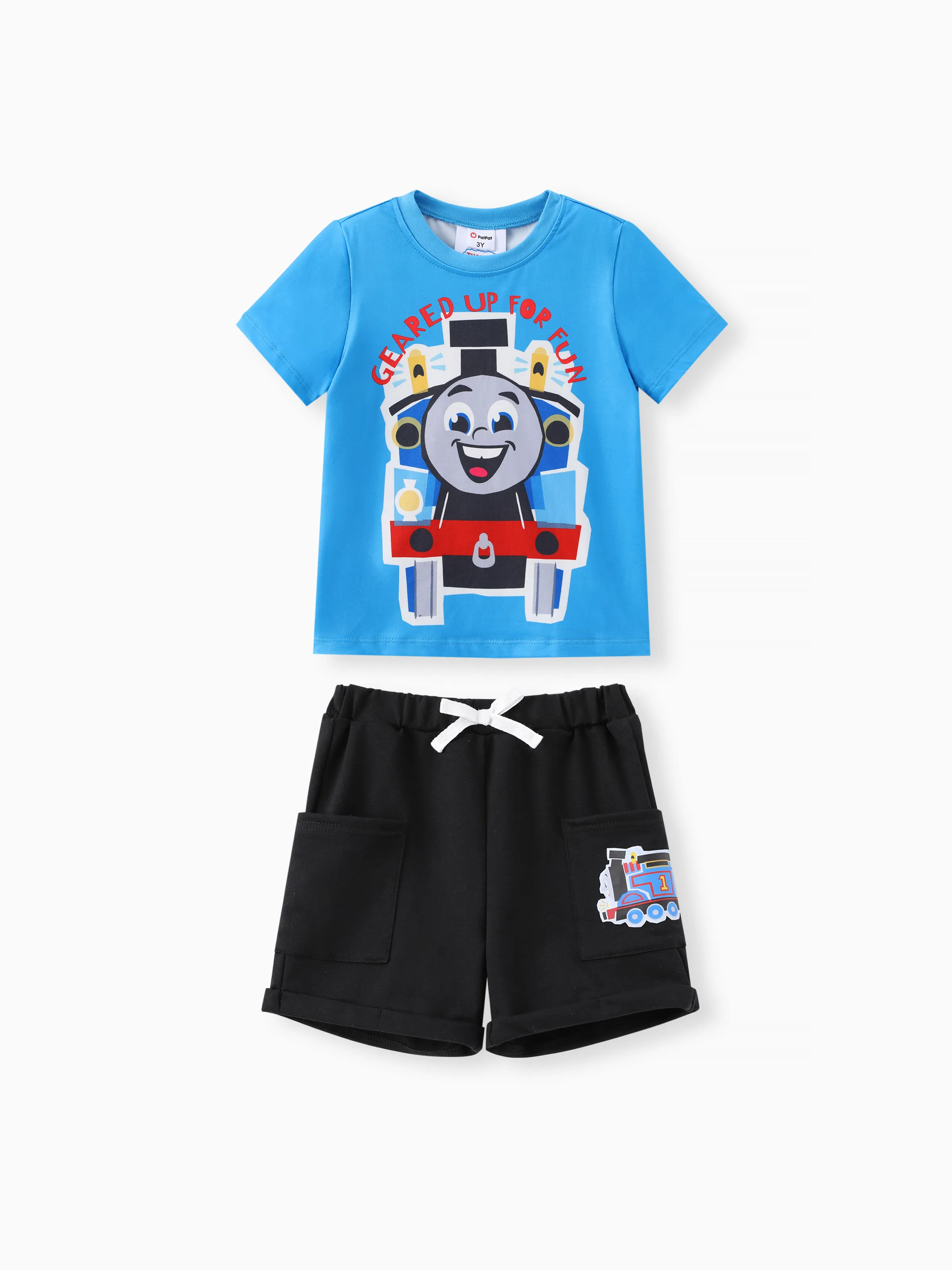 

Thomas & Friends Toddler Boys 2pcs Character Print Tee with Shorts Set
