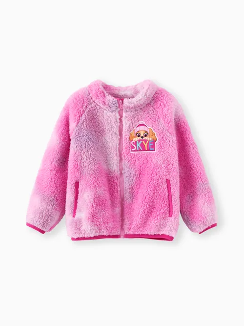 

PAW Patrol Toddler Girl/Boy 1pc Skye Chase Tye-die Fleece Jacket