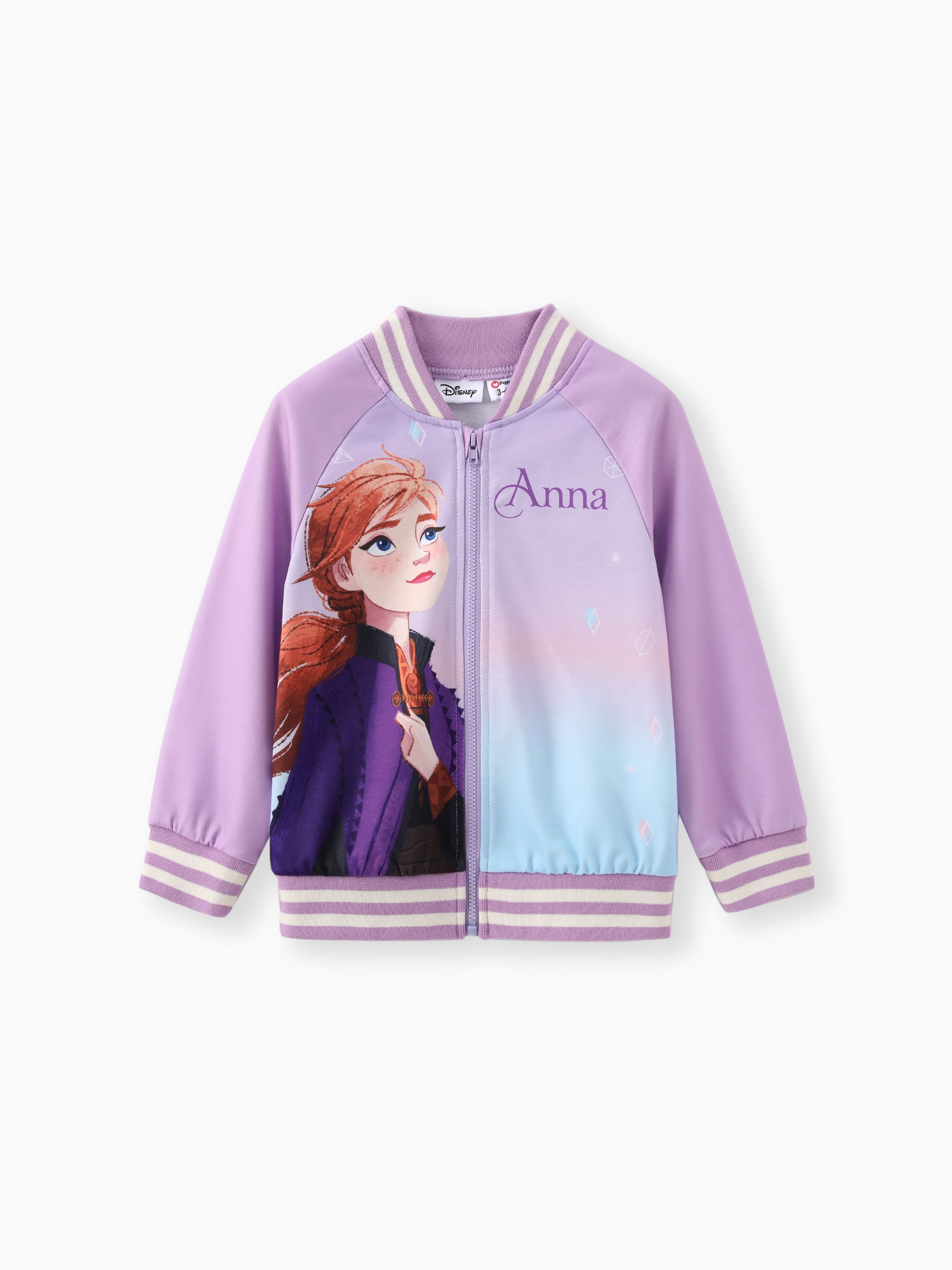 

Disney Frozen Toddler Girls Elsa/Anna1pc Tie-dye Bomber Jacket