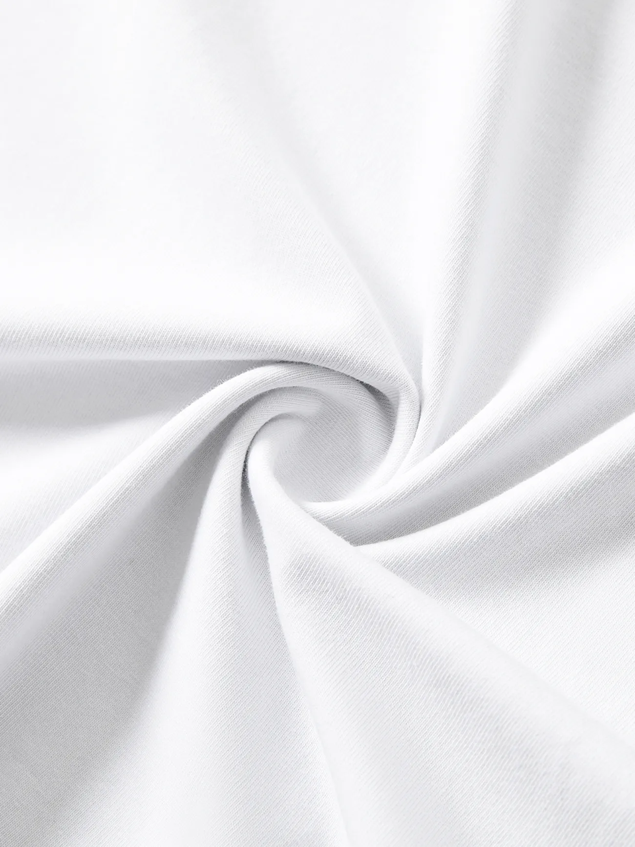 Men - Family Matching Allover Feather Print Belted Cami Dresses and Short-sleeve Spliced Tee Sets - Tibetanbluewhite - image 24