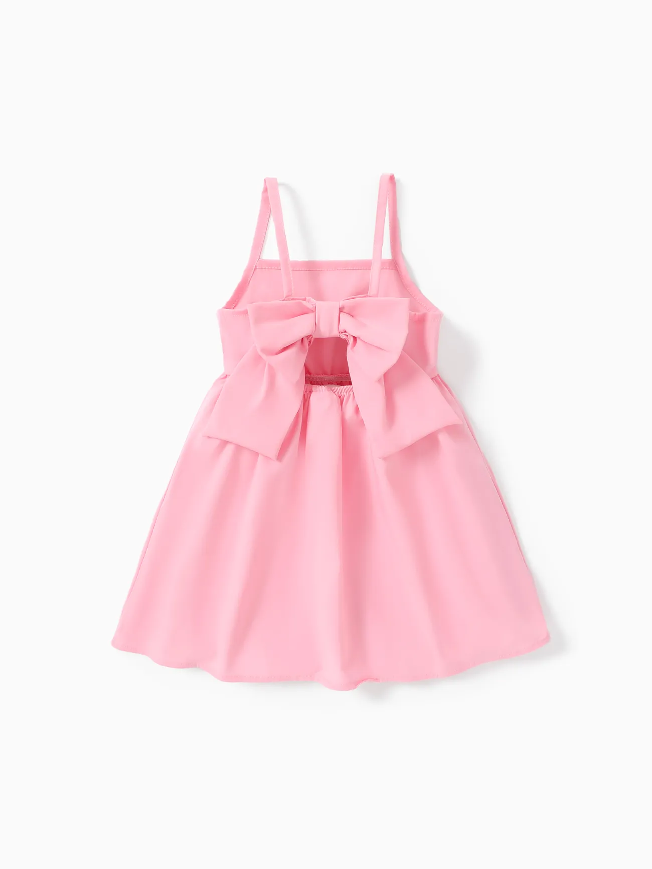 

Sweet Butterfly Toddler Girl Dress with Hanging Strap - Polyester Spandex Blend