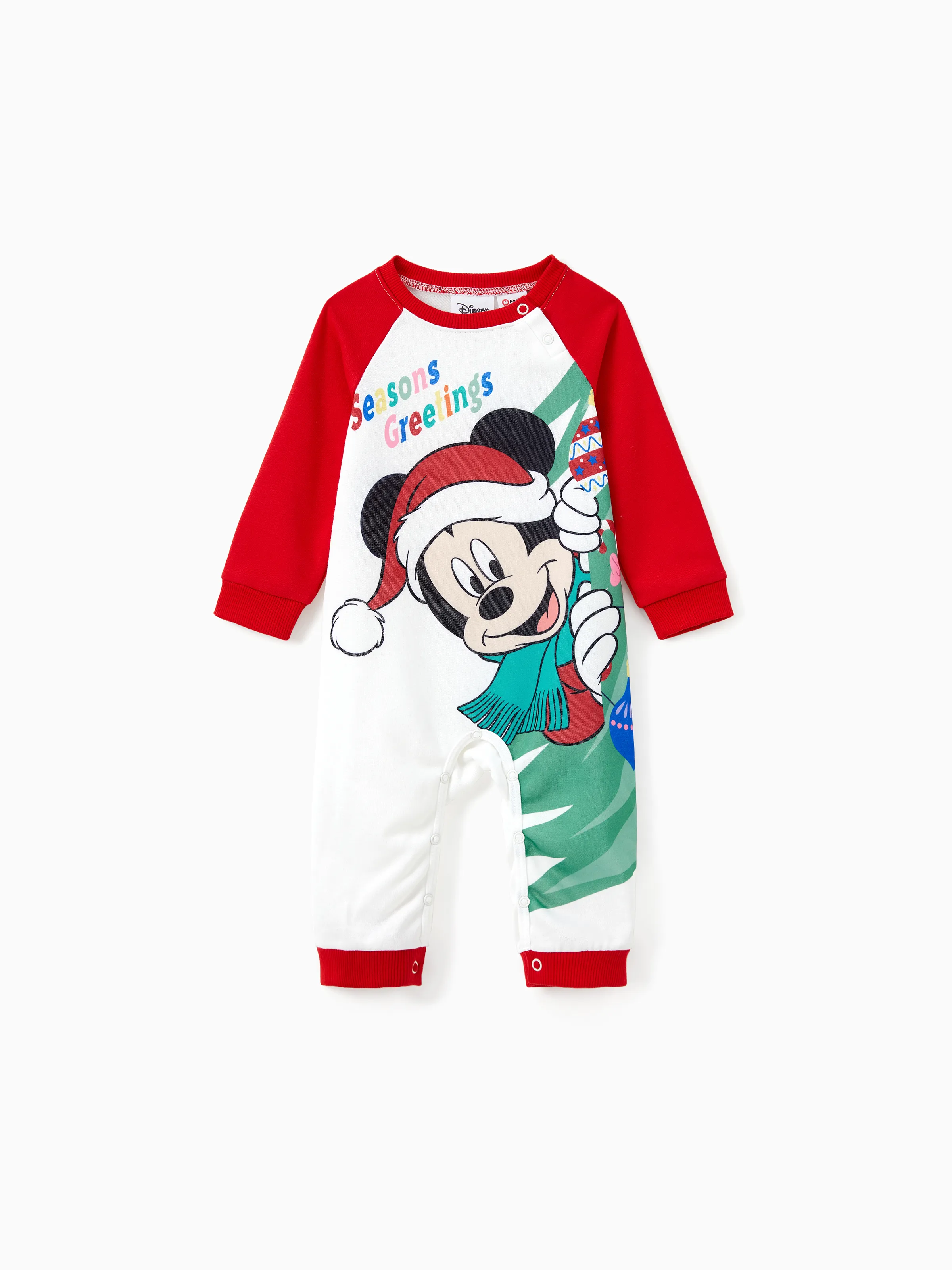 

Disney Mickey and Friends Family Matching Christmas Character Print Long-sleeve Sweatshirt