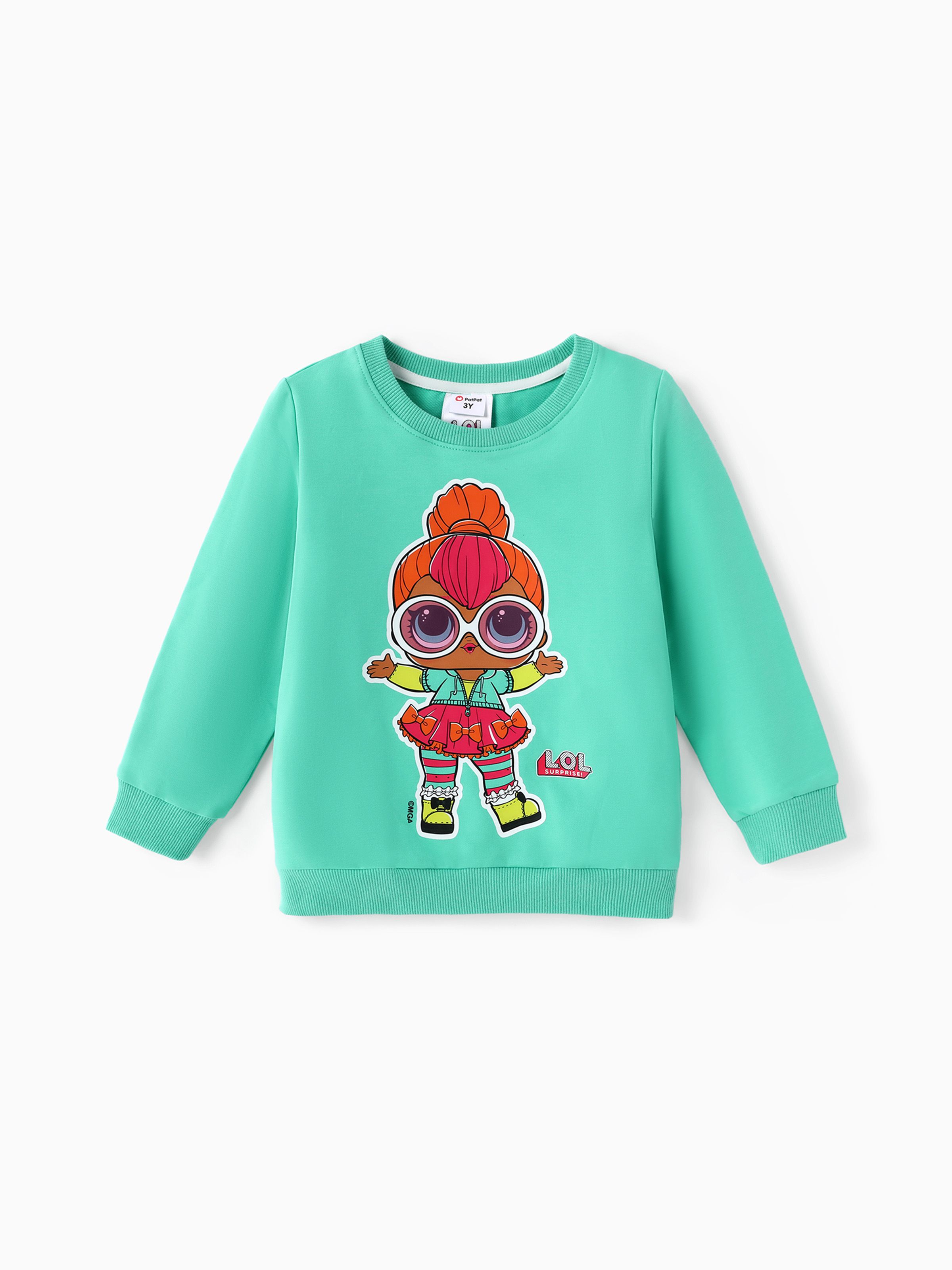 

L.O.L. SURPRISE! Toddler Girls 1pc Character Print Cotton Pullover Sweatshirt