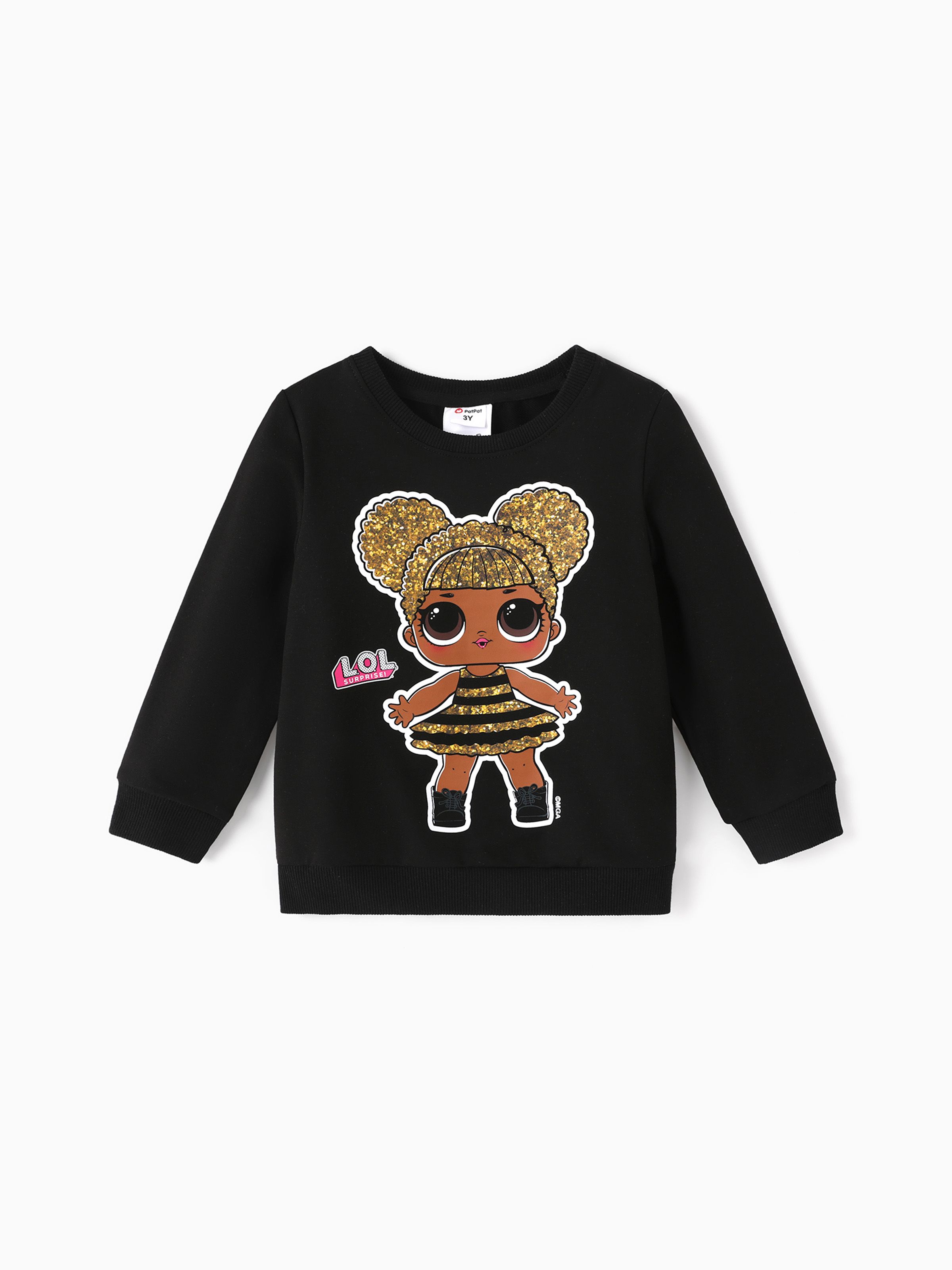 

L.O.L. SURPRISE! Toddler Girls 1pc Character Print Cotton Pullover Sweatshirt