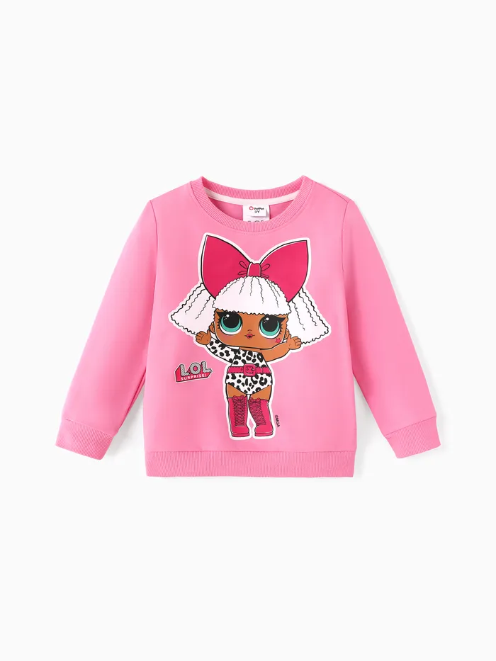 L.O.L. SURPRISE! Toddler Girls 1pc Character Print Cotton Pullover Sweatshirt